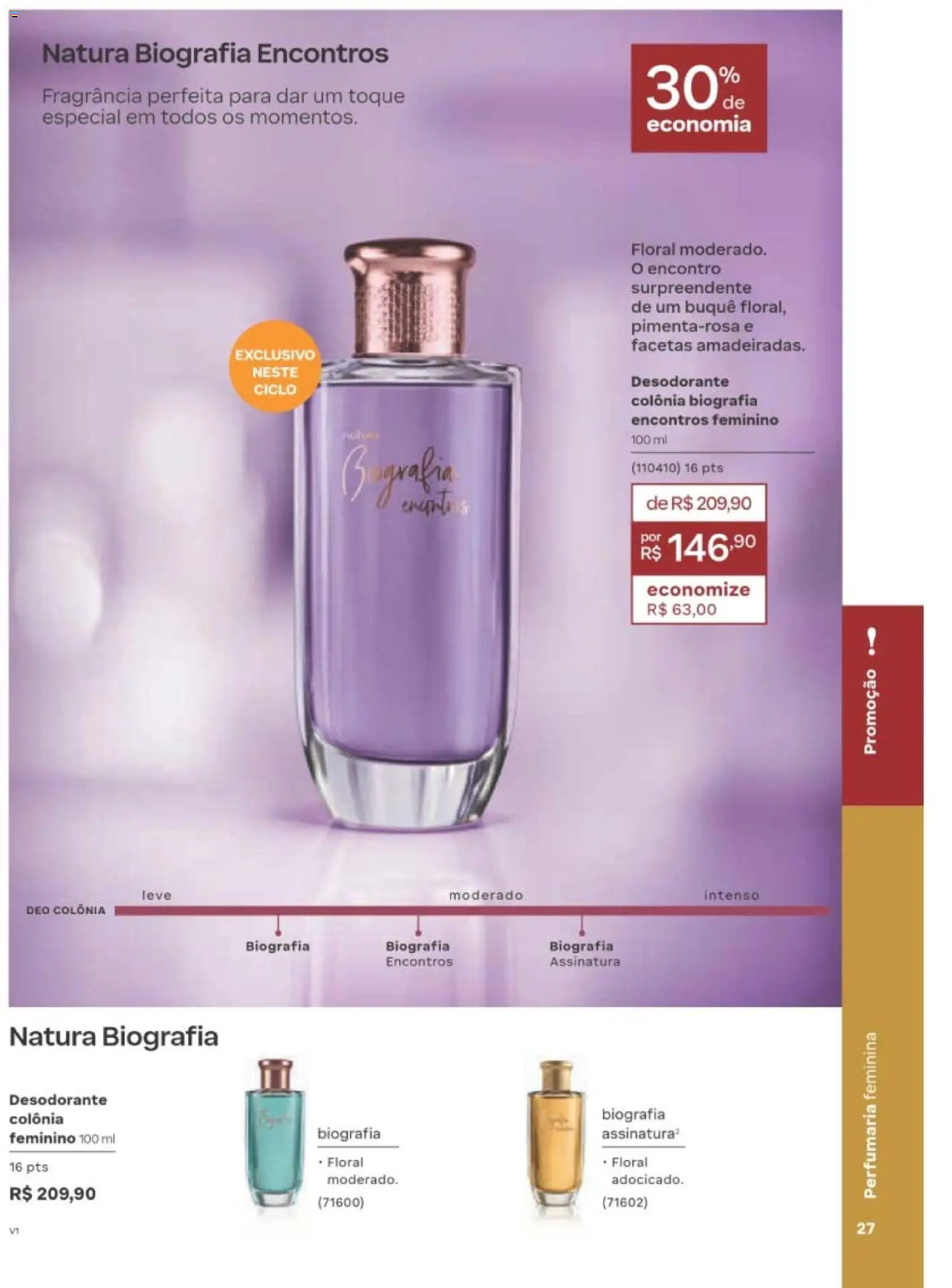 Natura Folheto - válido de 10/08/2026 | Página: 28 | Produtos: Fragrância, Desodorante