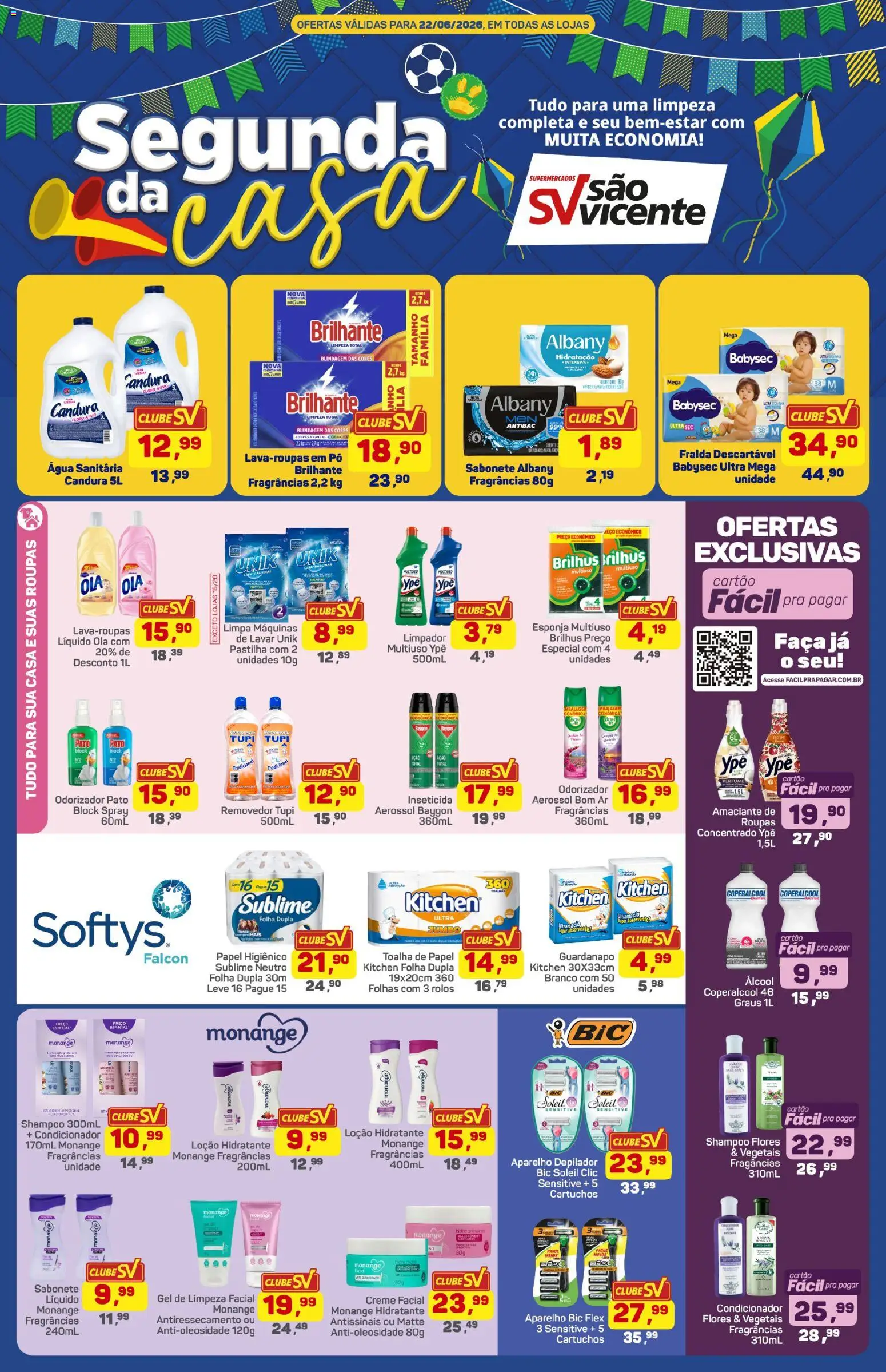 Supermercados São Vicente Folheto - válido de 22/06/2026 | Página: 1