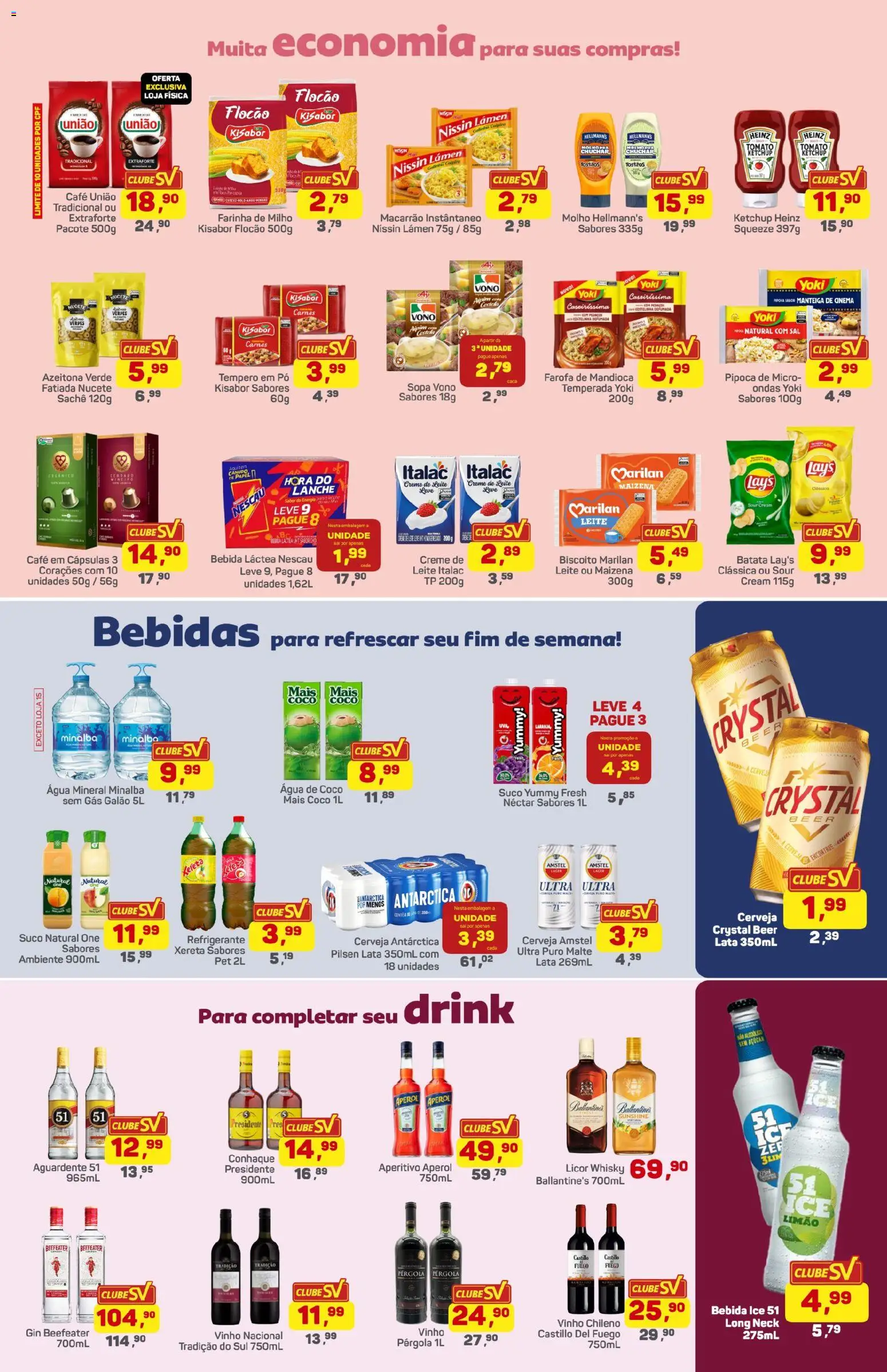 Supermercados São Vicente Folheto - válido de 03/07/2026 | Página: 3
