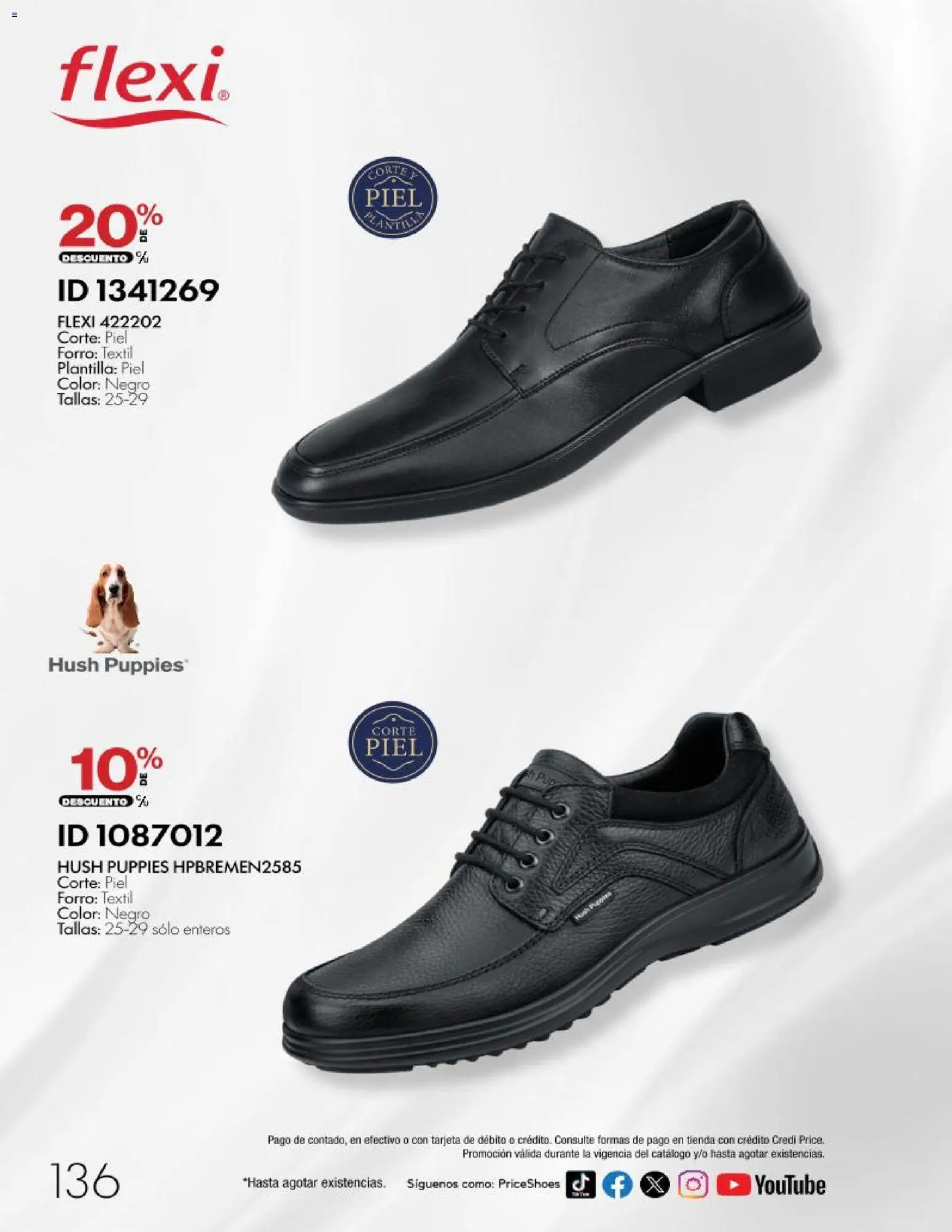 Nuevas ofertas de Price Shoes válidas en toda la República Mexicana desde el 28/10/2026. ¡Encuentra las mejores ofertas en Price Shoes catálogo 10 pagos sin intereses! | Página: 136