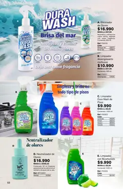 Leonisa catálogo C13-14/2026 -  Vista previa de la revista de la tienda Leonisa valido desde el 24/08/2026 | Página: 68 | Productos: Sanitario, Brillo, Limpiador, Fragancia