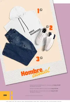 Vista previa de SC Pakar catálogo Ropa, nuevo folleto de la tienda, válido en México a partir del 30.01.2026 | Página: 208 | Productos: Algodón, Playera