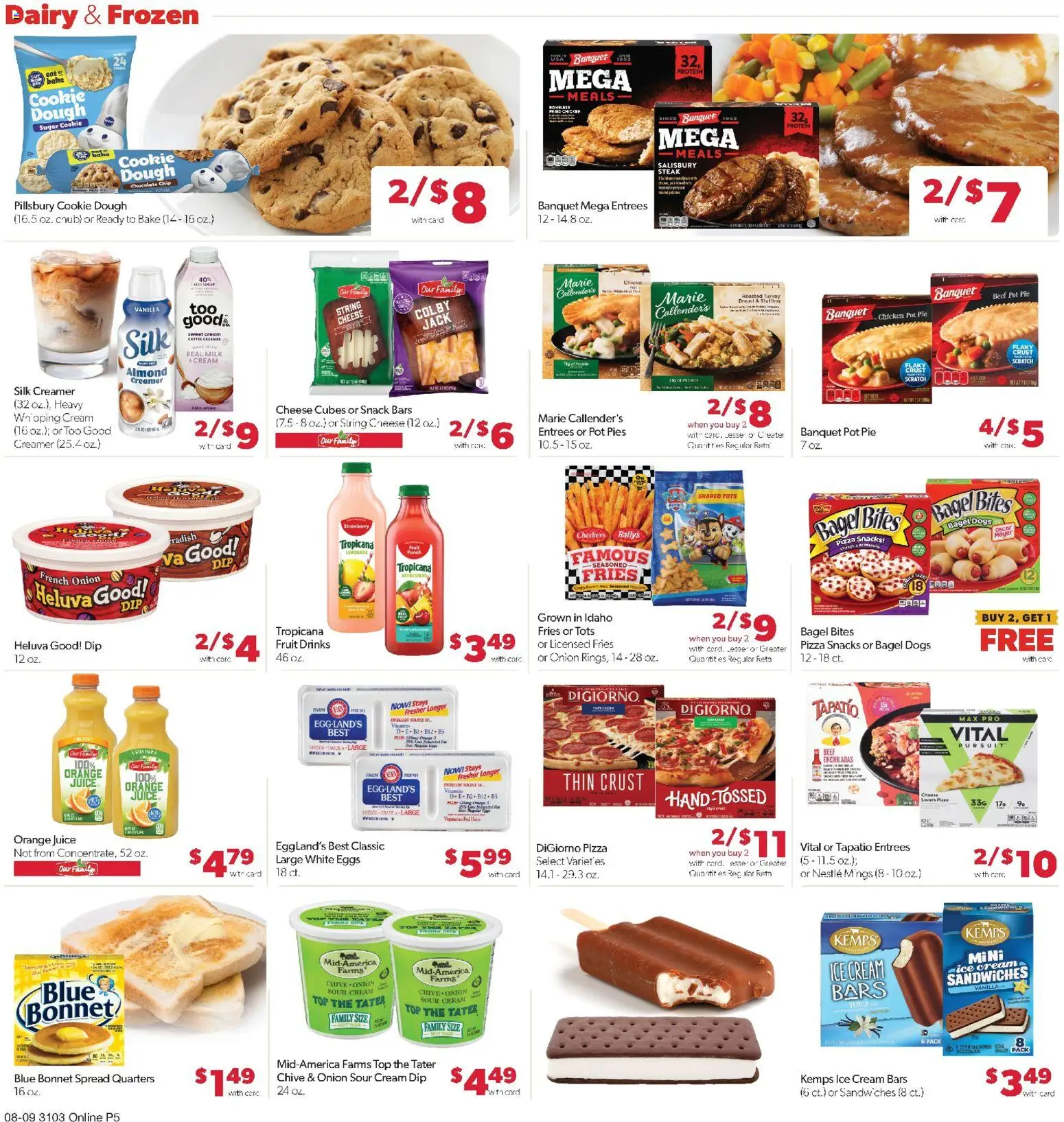 Family Fare Weekly Ad - ND - valid from 08/09/2026 | Page: 10 | Products: Juice, Beef, Ice, Vanilla