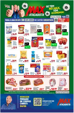 Max Atacadista ofertas Semanal - Pré-Visualização do folheto da loja Max Atacadista, válido de 21.05.2026