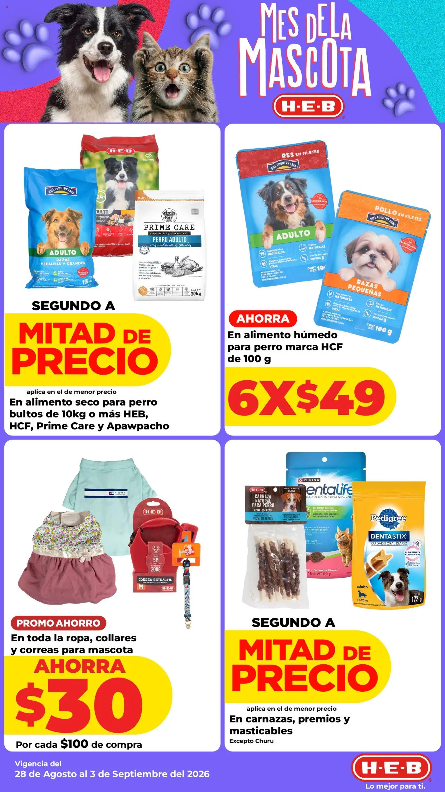 Nuevas ofertas de H-E-B válidas en toda la República Mexicana desde el 28/08/2026. ¡Encuentra las mejores ofertas en H-E-B folleto! | Página: 17 | Productos: Salmón, Res, Omega 3, Sala