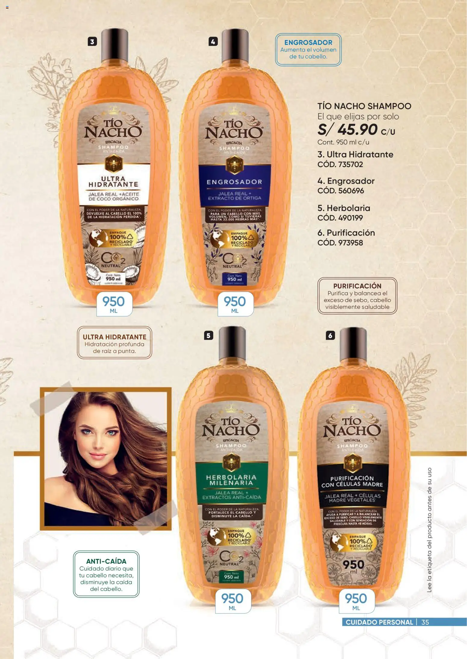 Catálogo Azzorti válido desde 09/03/2026 | Página: 35 | Productos: Shampoo, Empaque, Coco