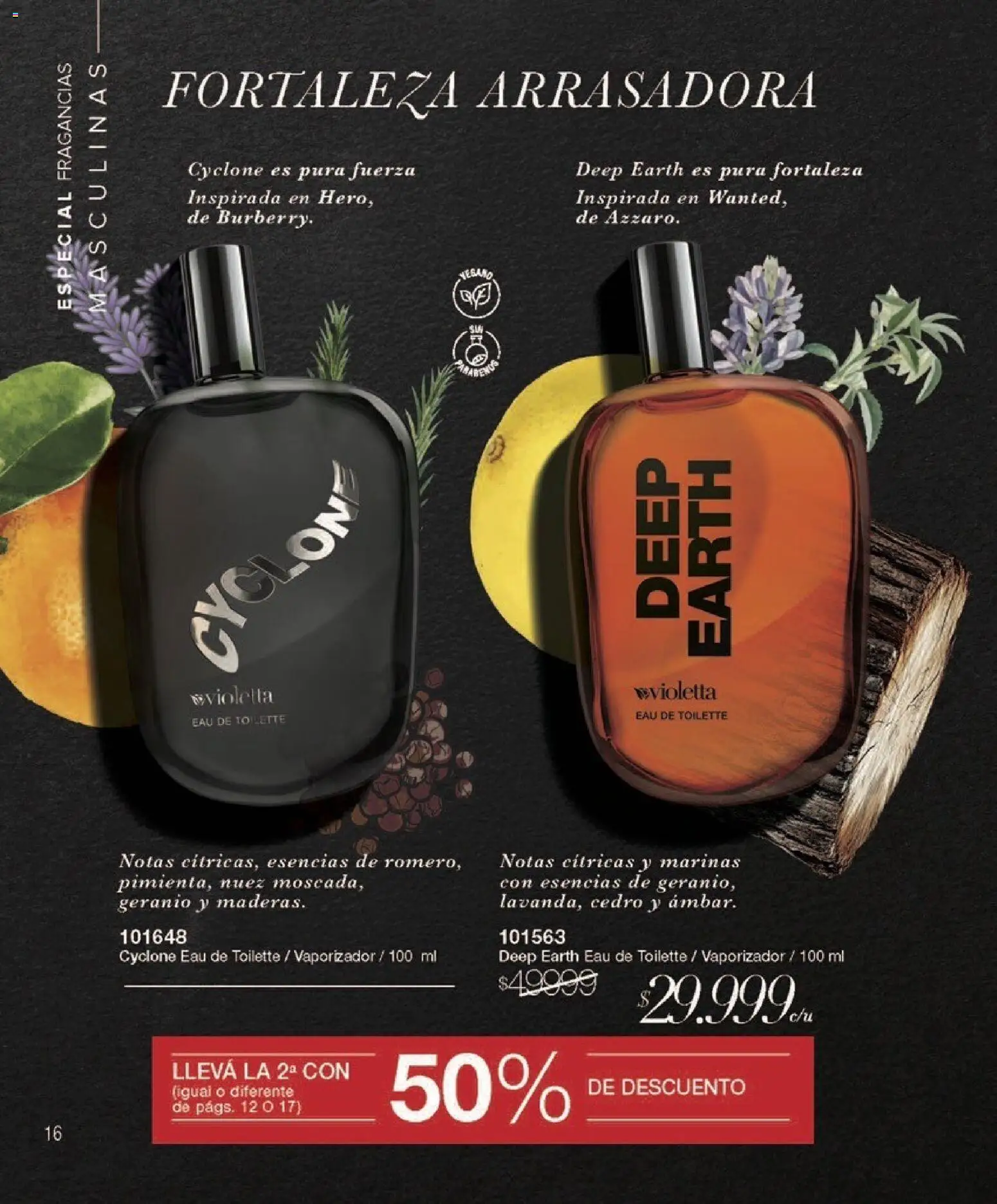 Violetta - Violetta Cosméticos │ válido desde el 09.03.2026 | Página: 170 | Productos: Eau de toilette, Nuez, Esencias