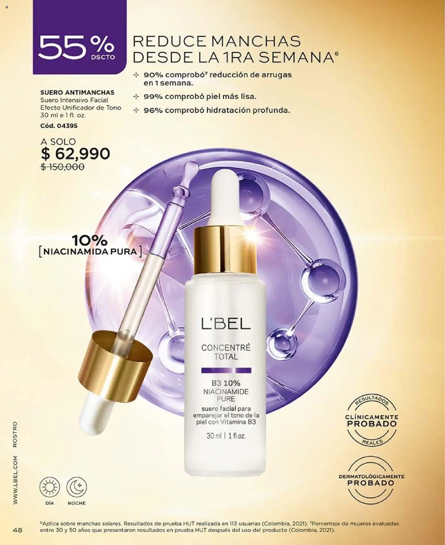 L'Bel revista - valida desde el 30/10/2026 | Página: 48 | Productos: Puré, Sobre