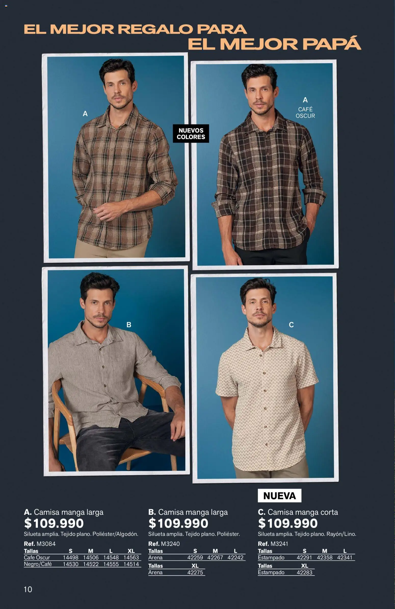 Leonisa revista - valida desde el 04.06.2026 | Página: 10 | Productos: Camisa, Papa, Café