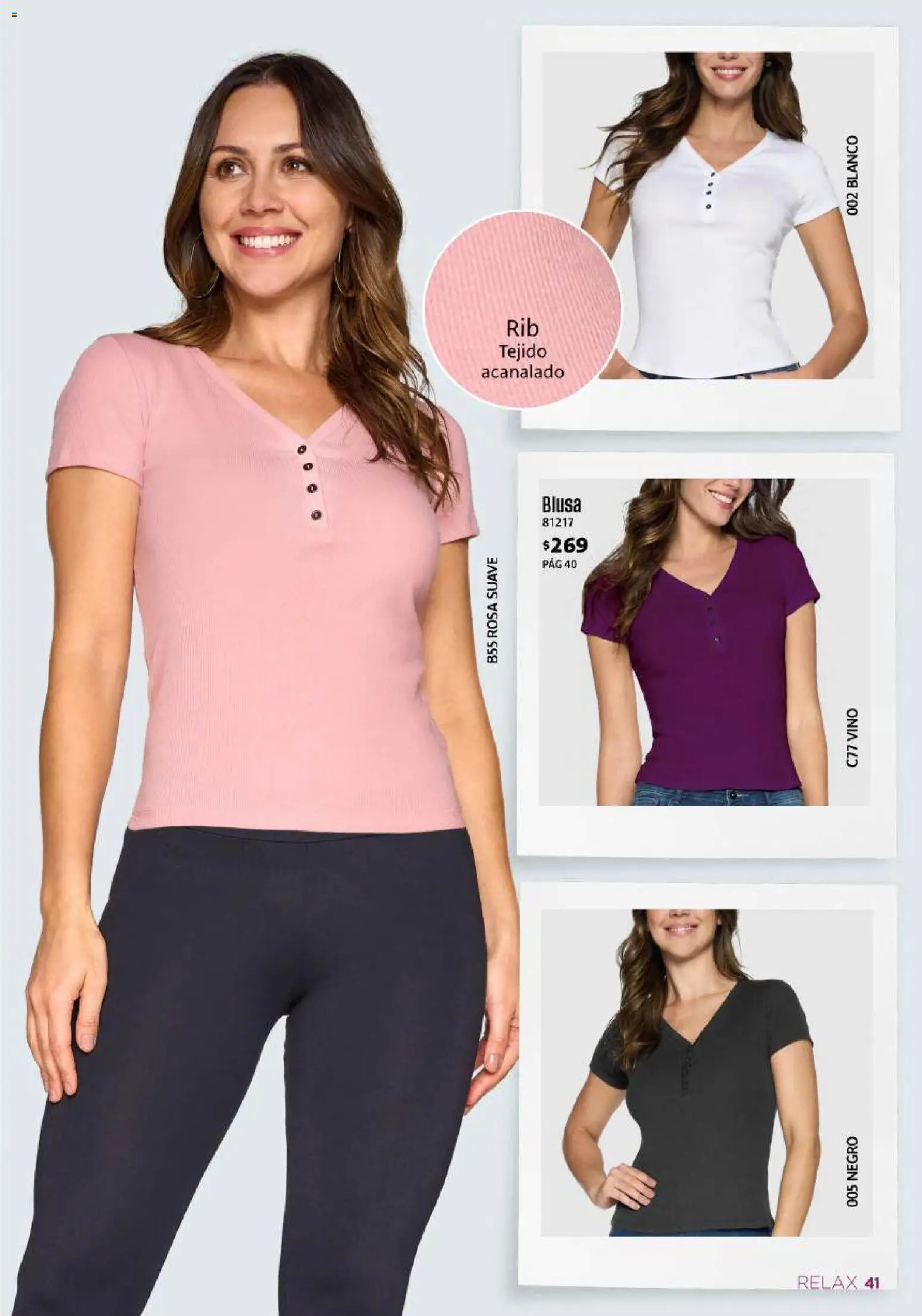 Nuevas ofertas de Ilusión válidas en toda la República Mexicana desde el 01/08/2026. ¡Encuentra las mejores ofertas en Ilusión catálogo Otoño! | Página: 43 | Productos: Blusa, Vino