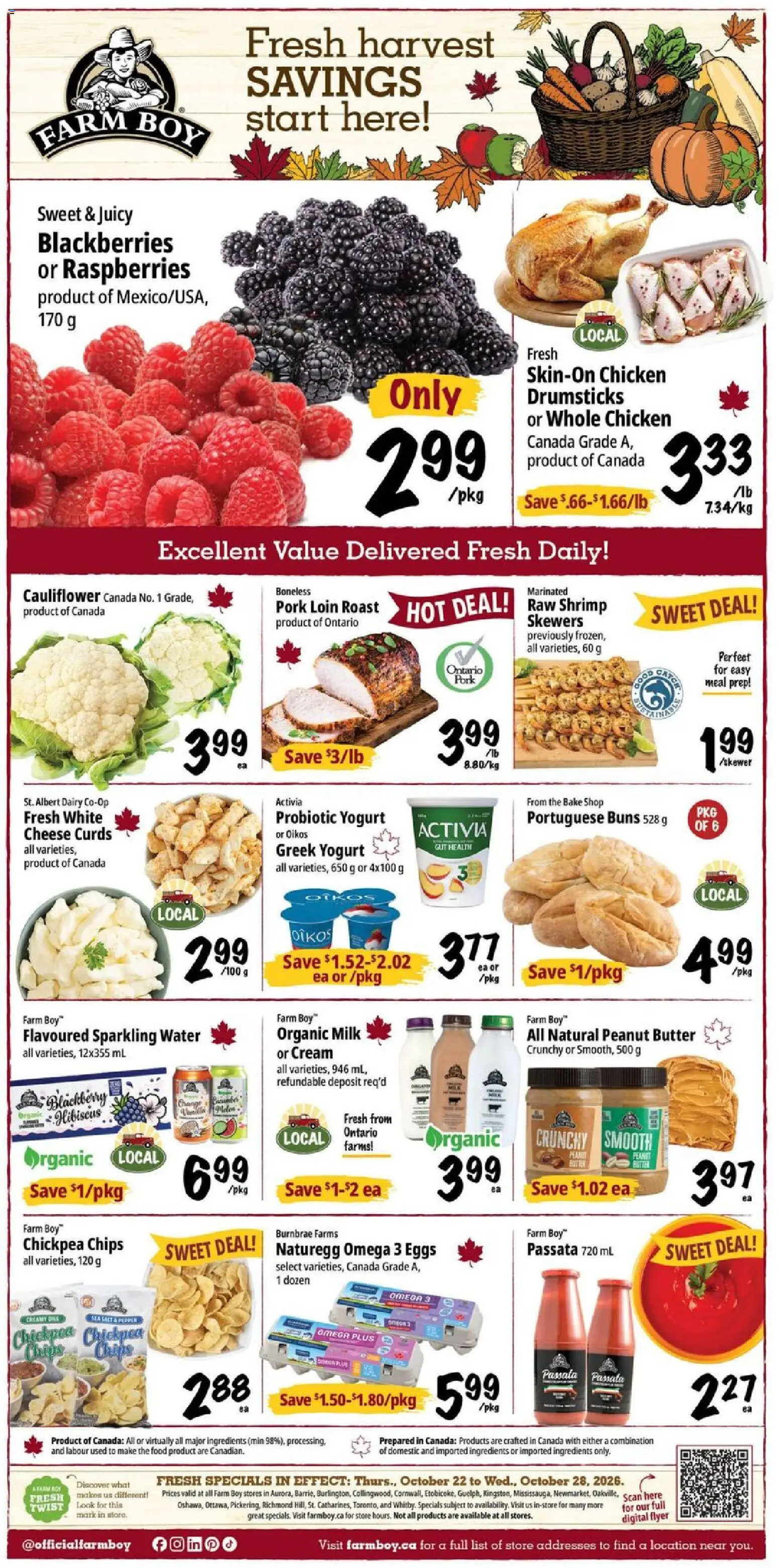 Farm Boy flyer valid from Oct 22, 2026 | Page: 1