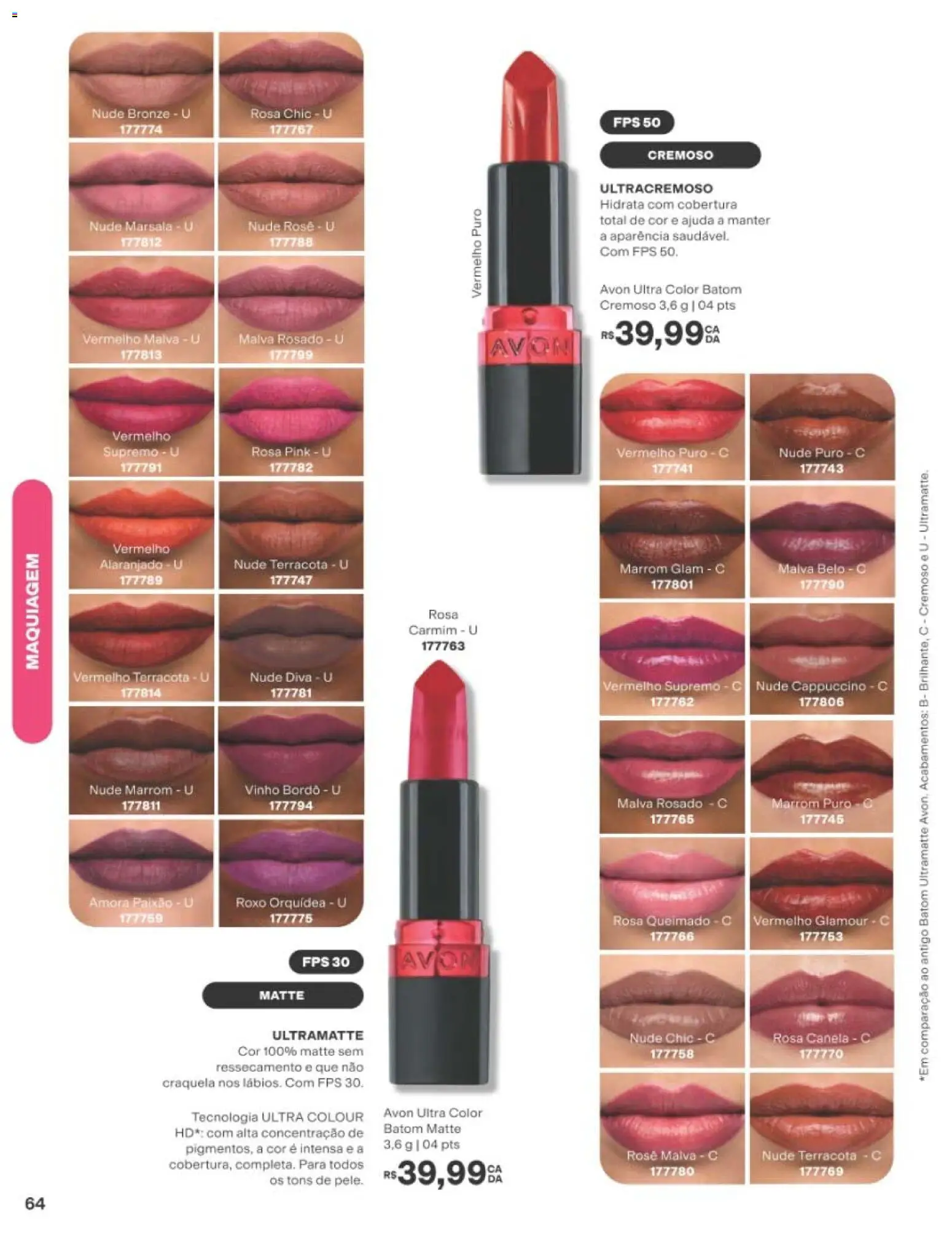 Avon Folheto - válido de 03/11/2026 | Página: 64