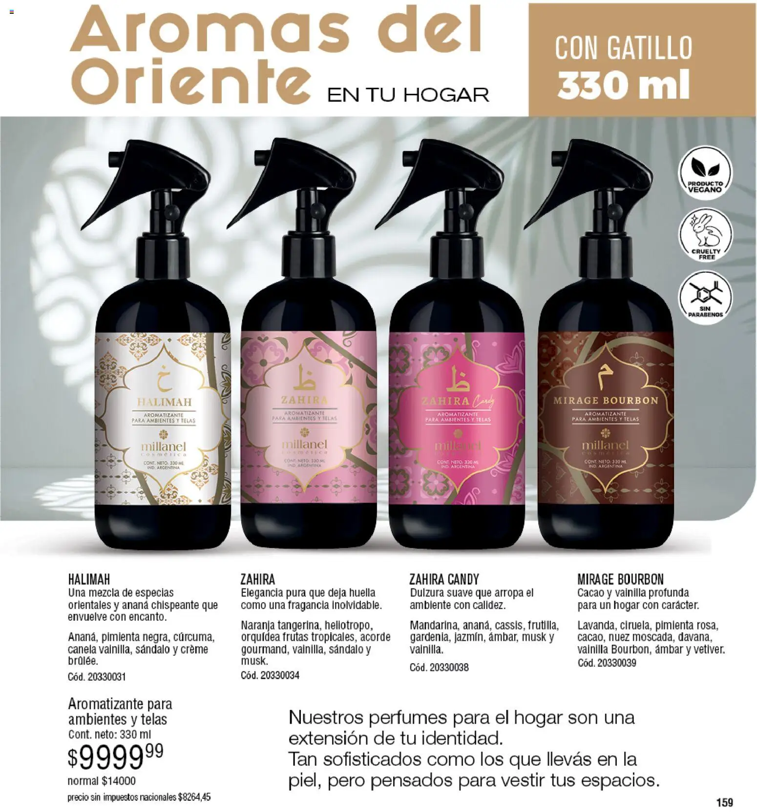 Millanel - Catálogo │ válido desde el 25.05.2026 | Página: 183 | Productos: Fragancia, Ananá, Pimienta, Cacao