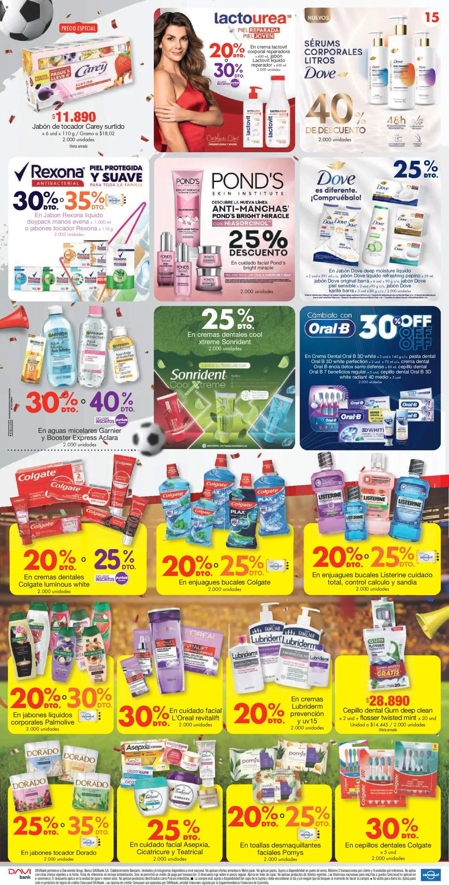 Metro revista - valida desde el 11.06.2026 | Página: 15 | Productos: Crema, Avena, Sobre, Pasta dental