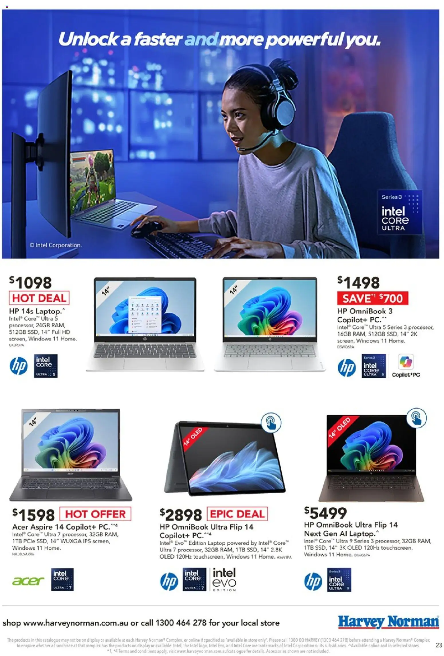 Harvey Norman catalogue - valid from 18/08/2026 | Page: 23 | Products: Accessories, Pc, Laptop