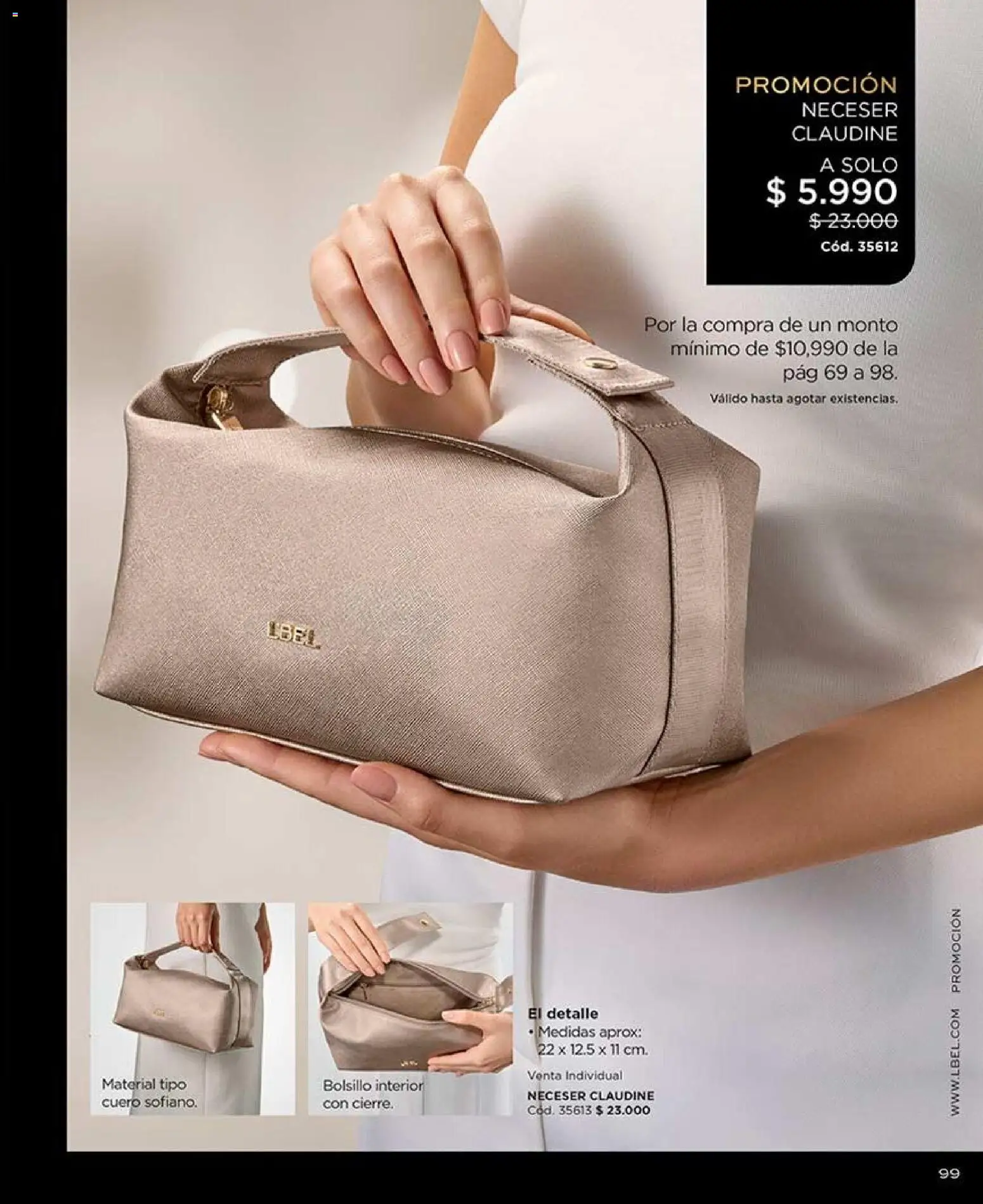Catálogo L'Bel Campaña 14 │ válido desde el 16.08.2026 | Página: 99 | Productos: Neceser, Individual