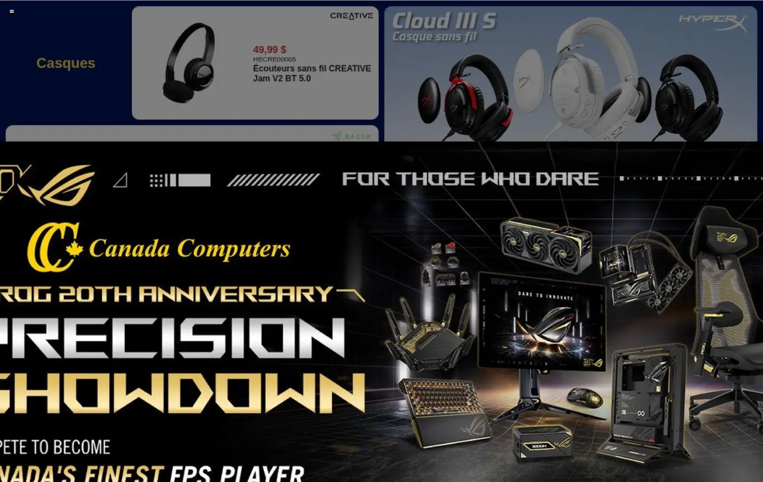 Canada Computers flyer valid from Aug 28, 2026 | Page: 8 | Products: Player, Jam