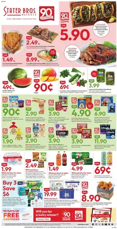 Preview of Stater Bros weekly ads valid from 07/15/2026 | Page: 1
