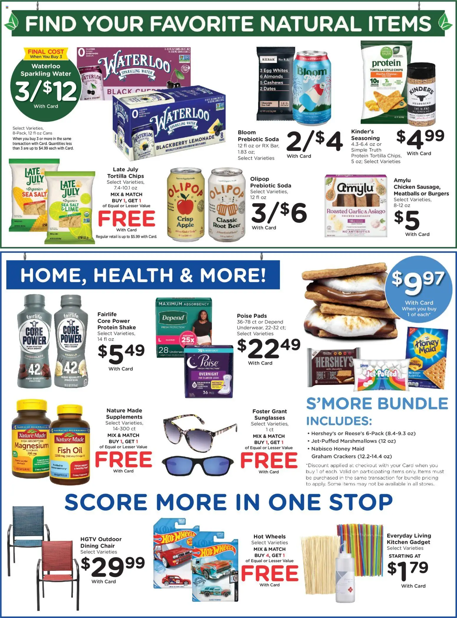 Kroger Weekly Ad - valid from 20.05.2026 | Page: 8 | Products: Chocolate, Beer, Water, Salt