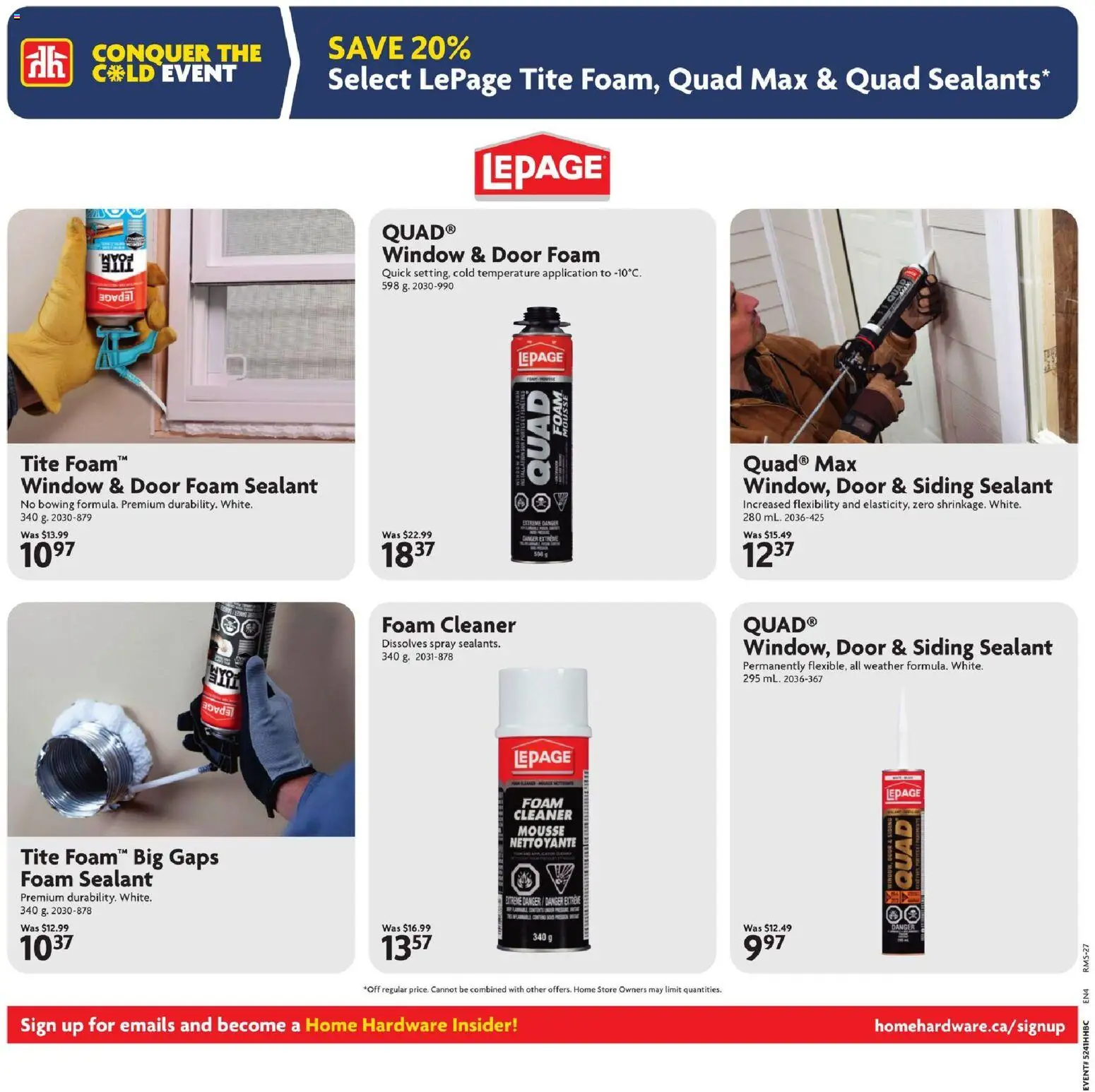 Home Hardware flyer valid from Oct 22, 2026 | Page: 7