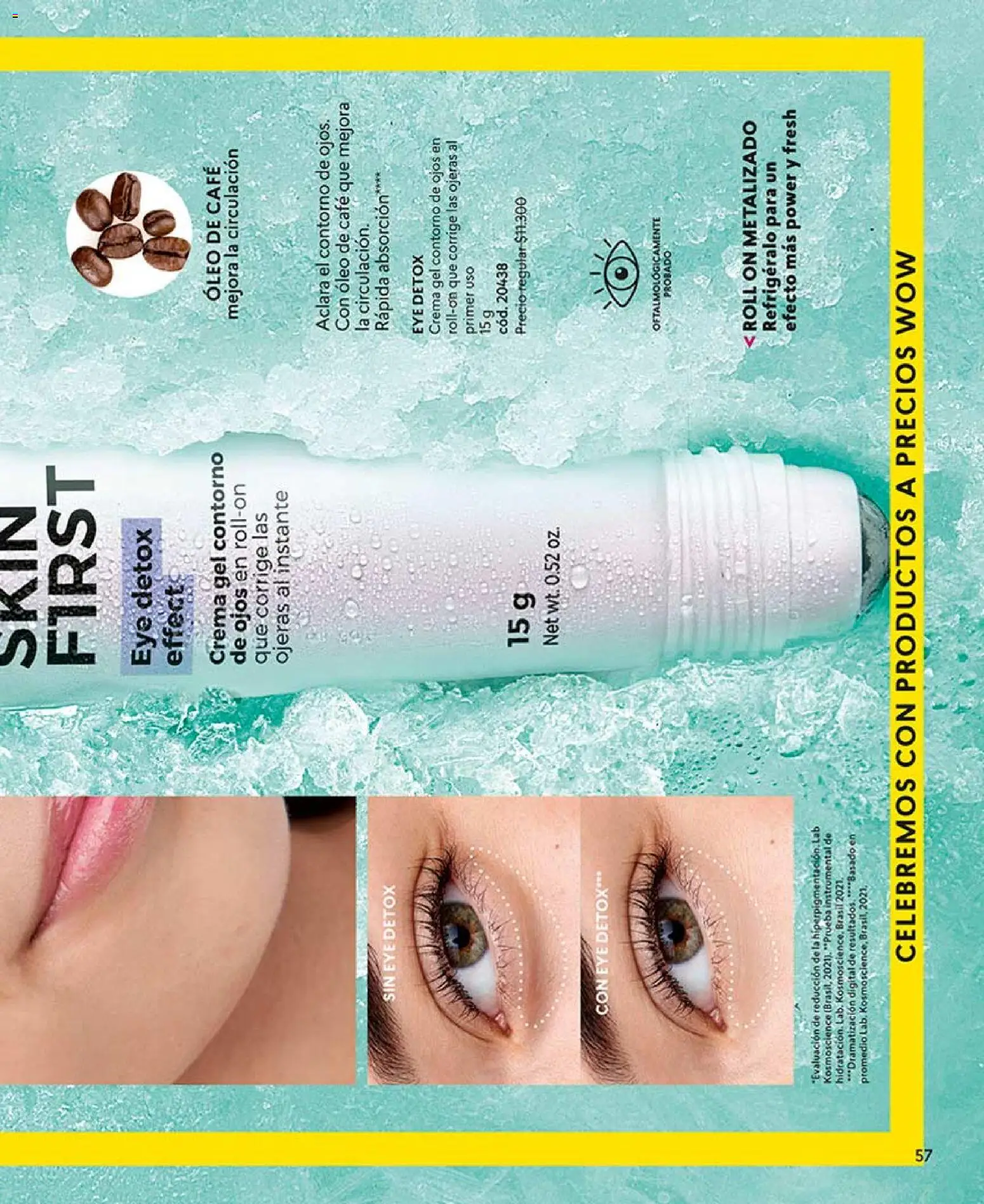 Catálogo CyZone Campaña 11 │ válido desde el 14.06.2026 | Página: 69 | Productos: Contorno, Café, Crema, Contorno de ojos