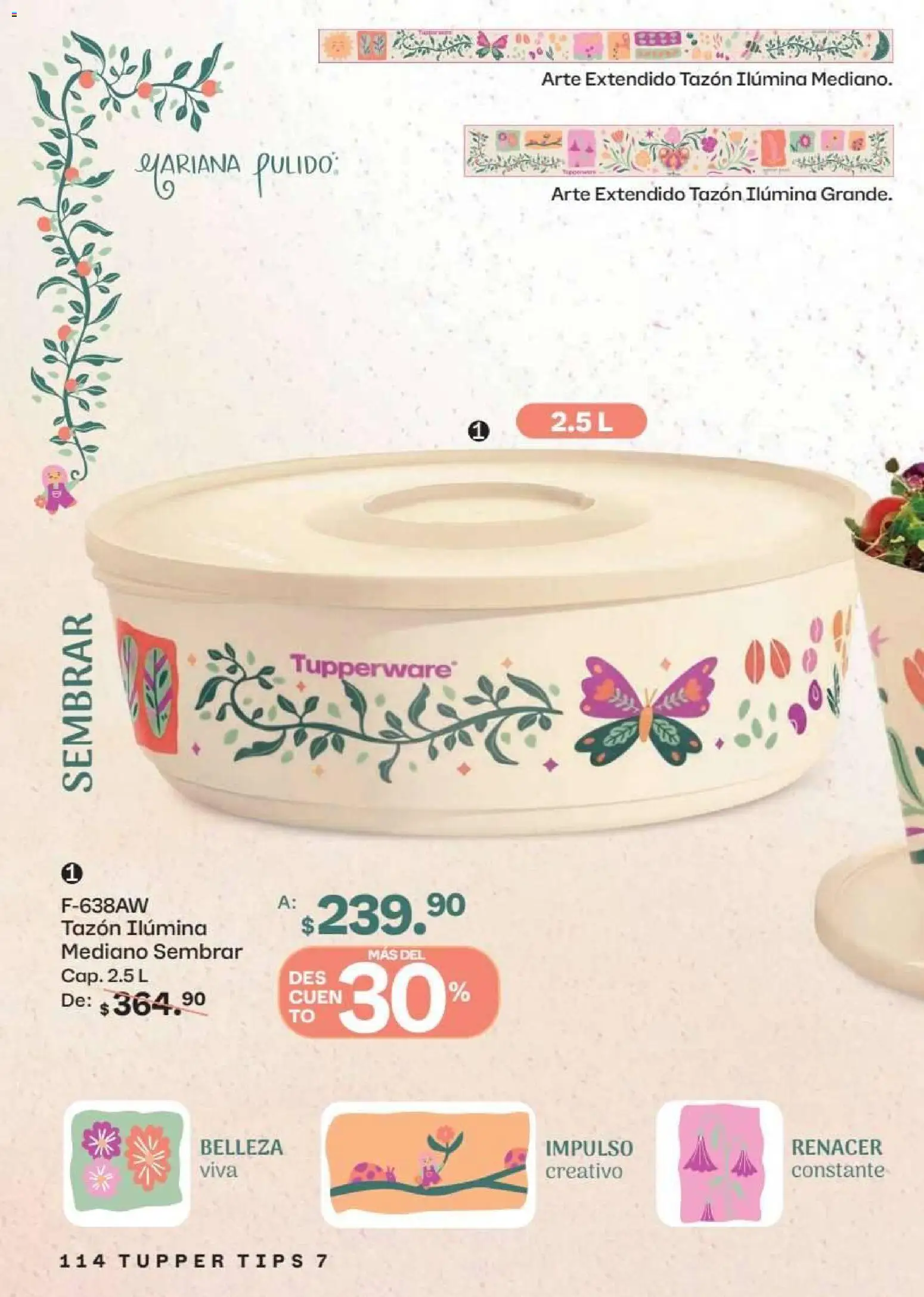 Nuevas ofertas de Tupperware válidas en toda la República Mexicana desde el 15.06.2026. ¡Encuentra las mejores ofertas en Tupperware catálogo! | Página: 114