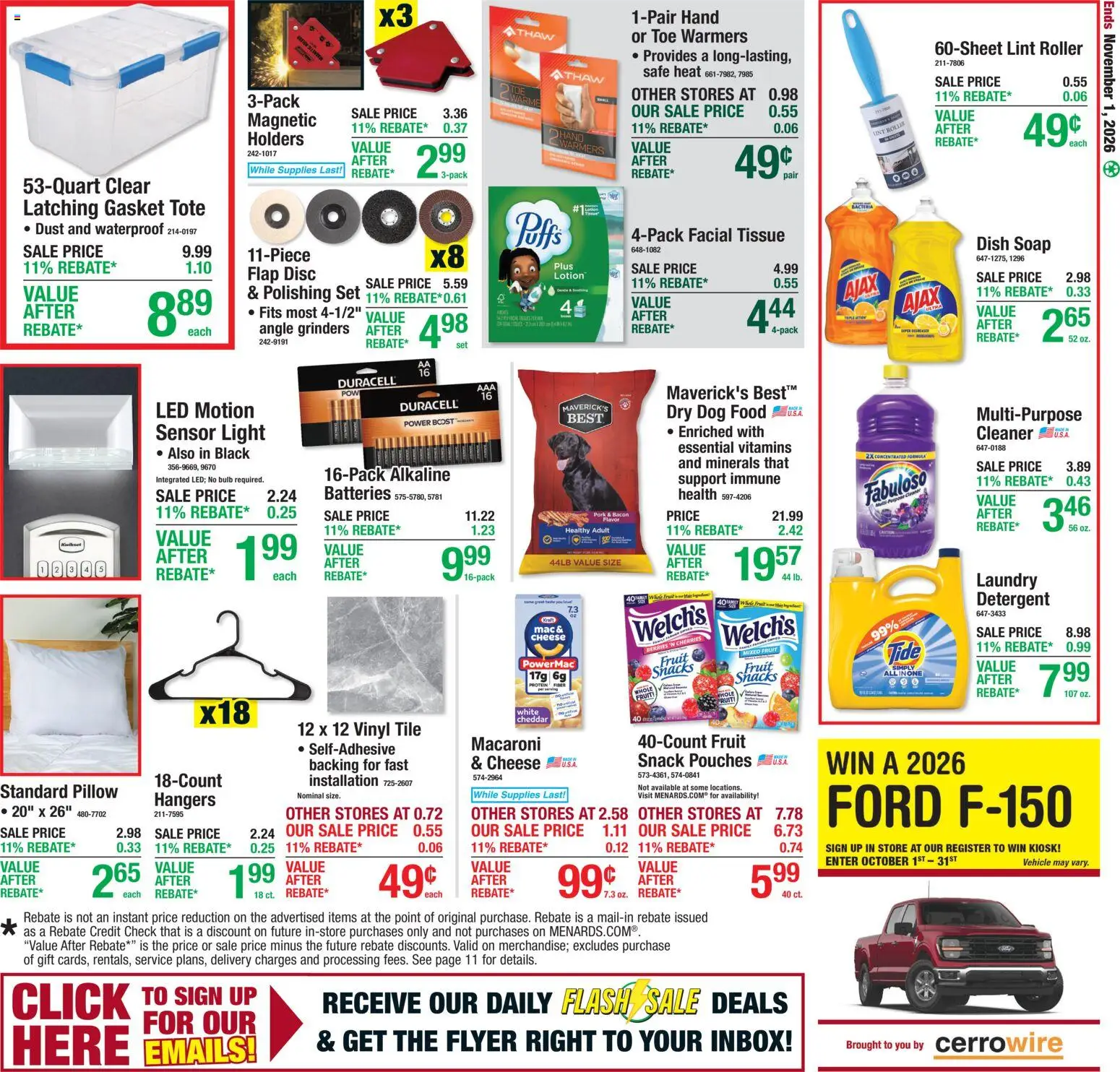 Menards - Weekly Ad - valid from 10/21/2026 | Page: 20