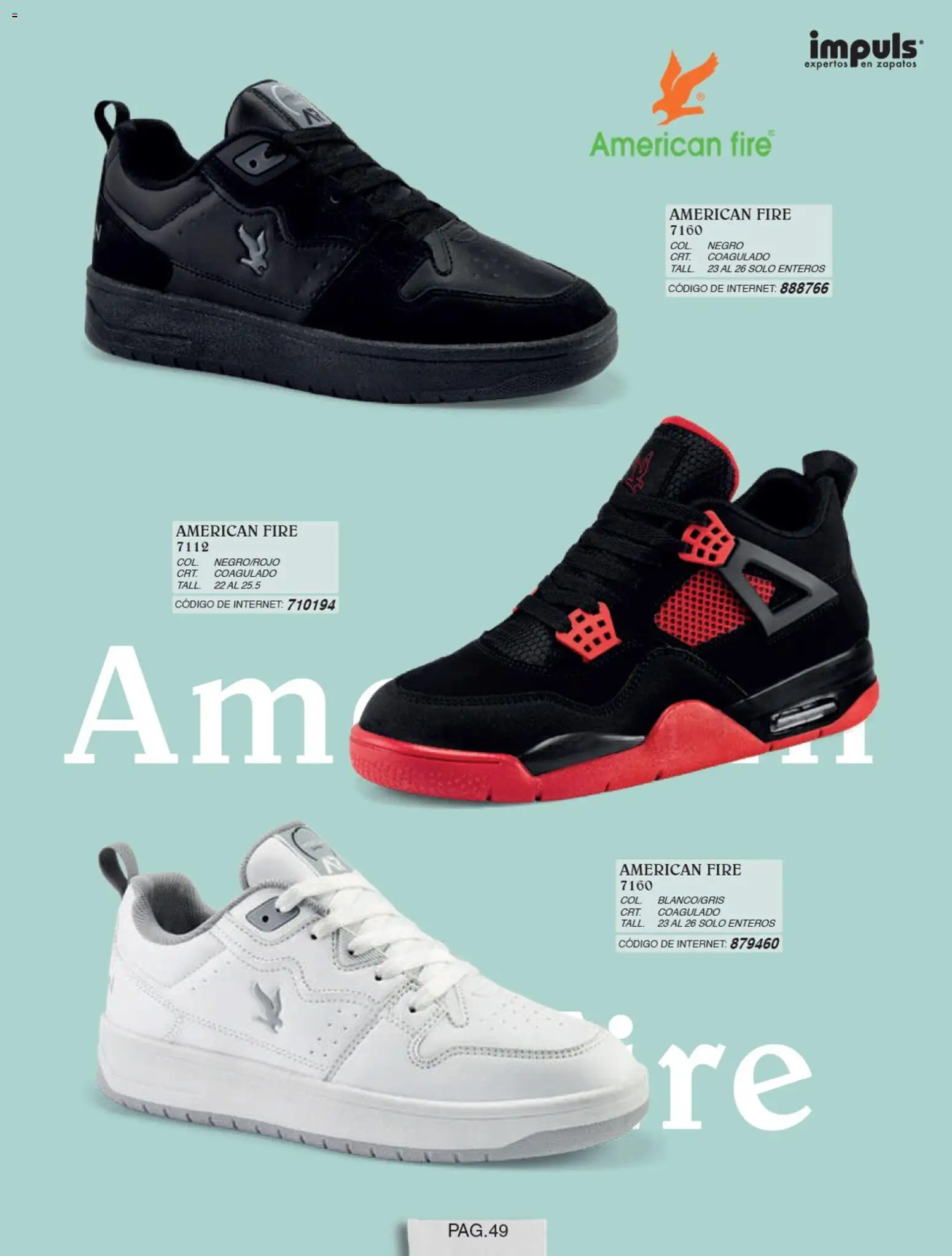 Nuevas ofertas de Impuls válidas en toda la República Mexicana desde el 01/07/2026. ¡Encuentra las mejores ofertas en Impuls catálogo Niño! | Página: 51 | Productos: Zapatos
