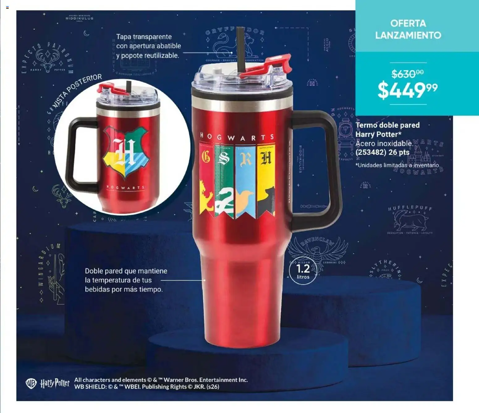 Nuevas ofertas de AVON válidas en toda la República Mexicana desde el 21/08/2026. ¡Encuentra las mejores ofertas en AVON Casa & Estilo 13 2026! | Página: 195 | Productos: Termo
