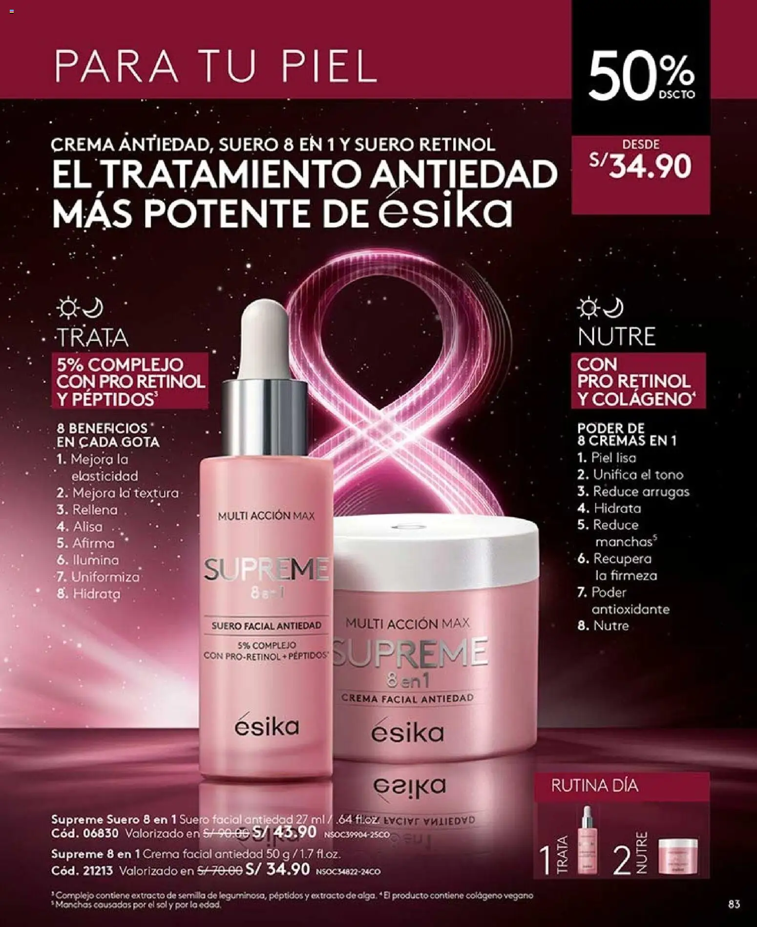 Catálogo Ésika válido desde 02/08/2026 | Página: 83 | Productos: Crema