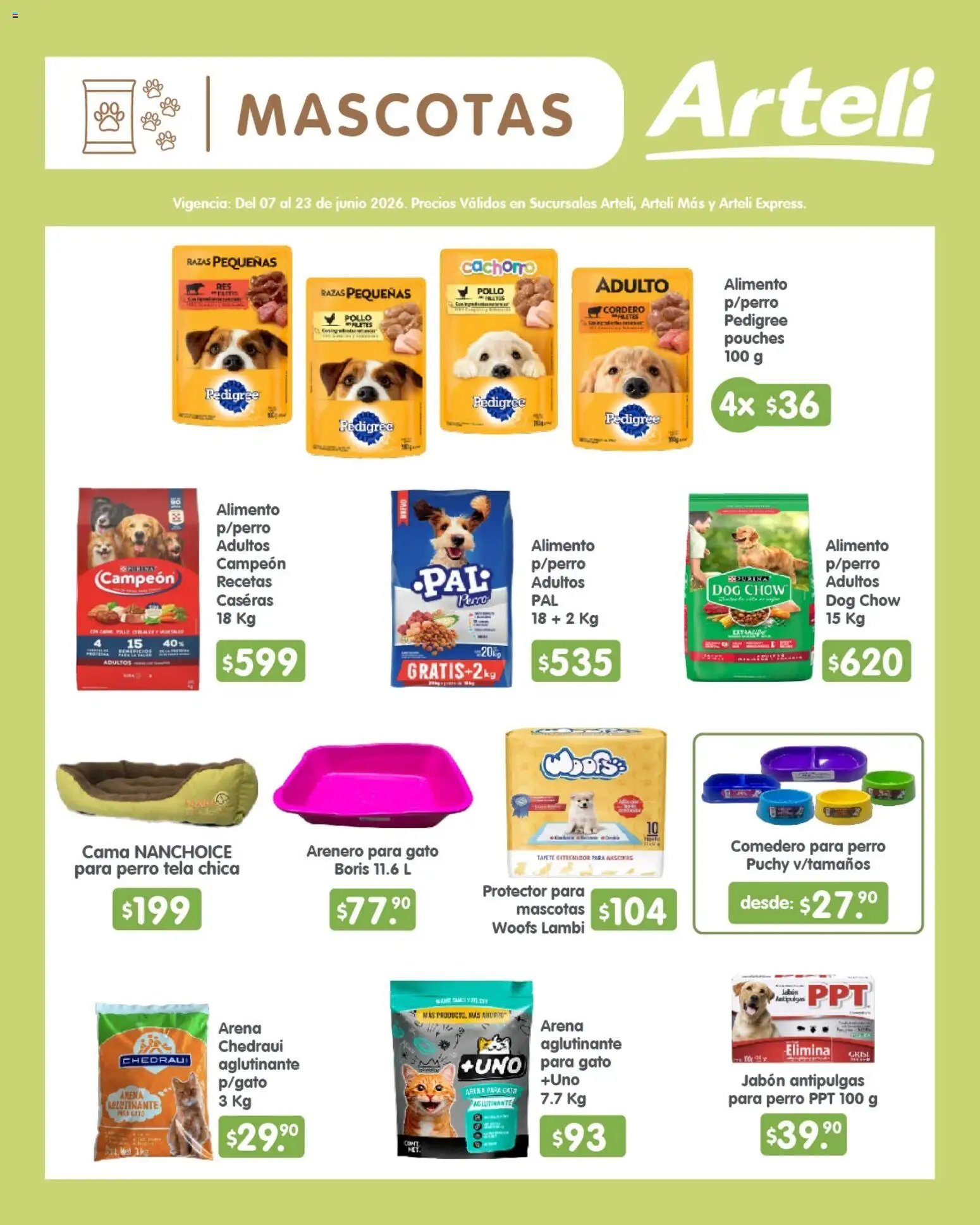 Nuevas ofertas de Arteli válidas en toda la República Mexicana desde el 07.06.2026. ¡Encuentra las mejores ofertas en Arteli folleto Quincenal! | Página: 18