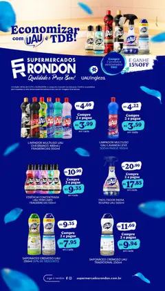 Supermercados Rondon ofertas UAU - Pré-Visualização do folheto da loja Supermercados Rondon, válido de 01/09/2026