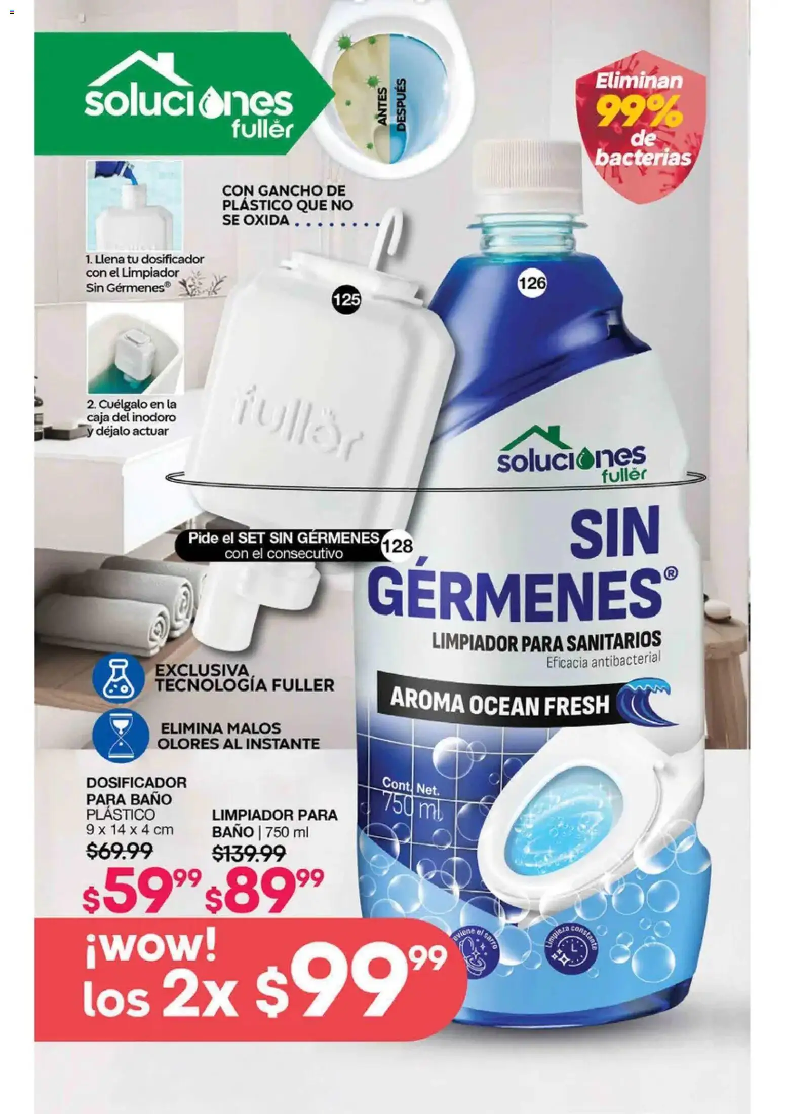 Nuevas ofertas de Fuller válidas en toda la República Mexicana desde el 19/08/2026. ¡Encuentra las mejores ofertas en Fuller campaña 10 2026! | Página: 172