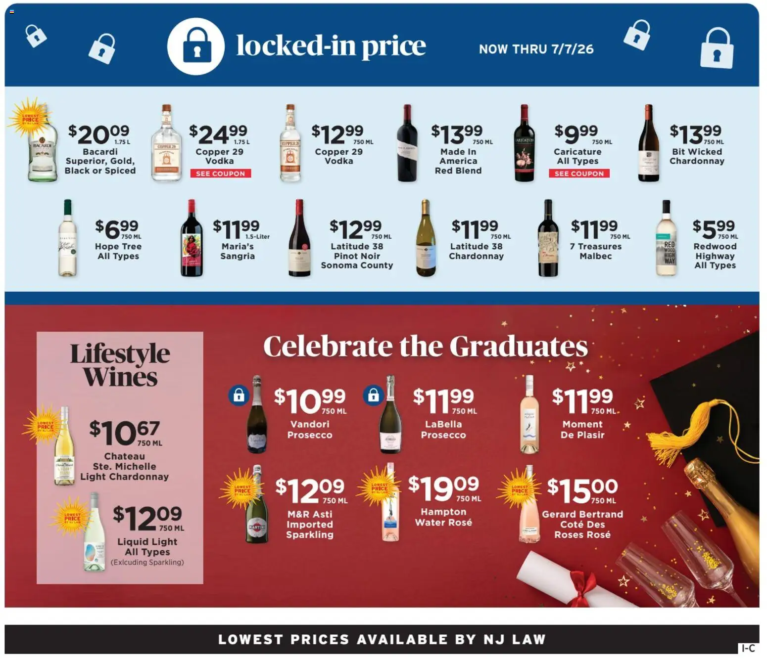 ShopRite Wine & Spirits - valid from 03.06.2026 | Page: 3 | Products: Vodka, Water