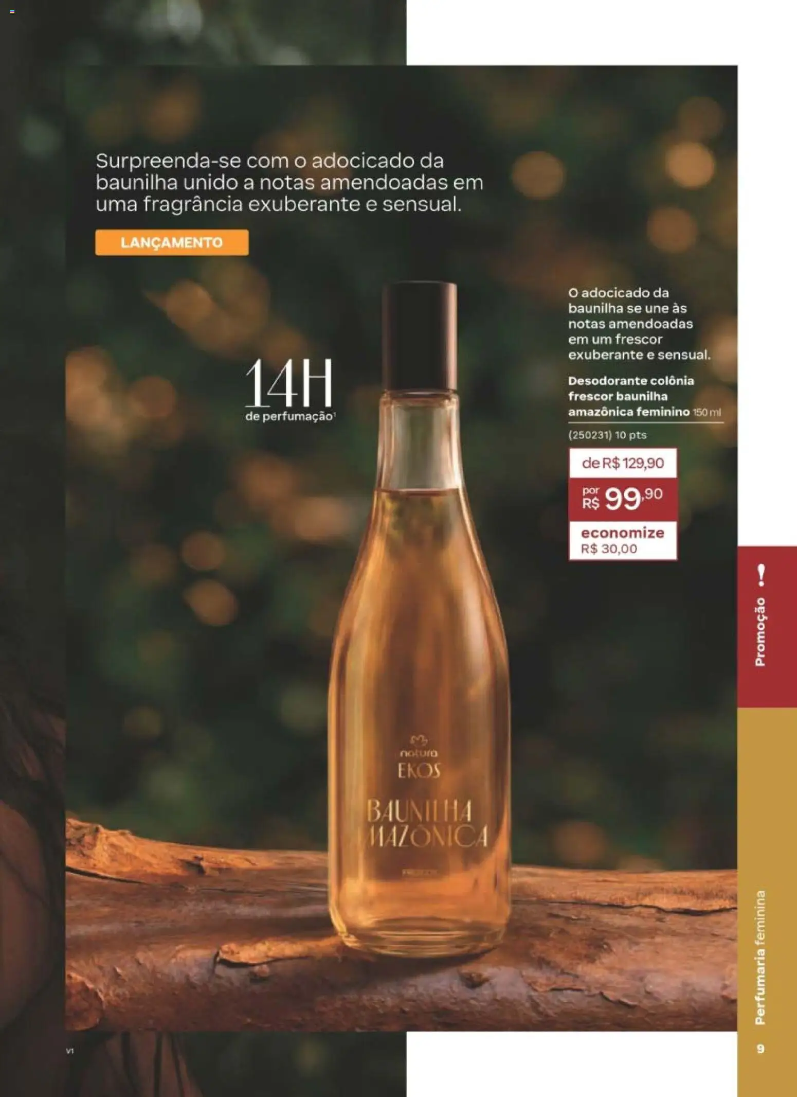 Natura Folheto - válido de 10/08/2026 | Página: 10 | Produtos: Fragrância, Desodorante