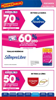 Vista previa La Anonima catálogo válido desde el 07.05.2026 | Página: 26 | Productos: Toallas, Perfume