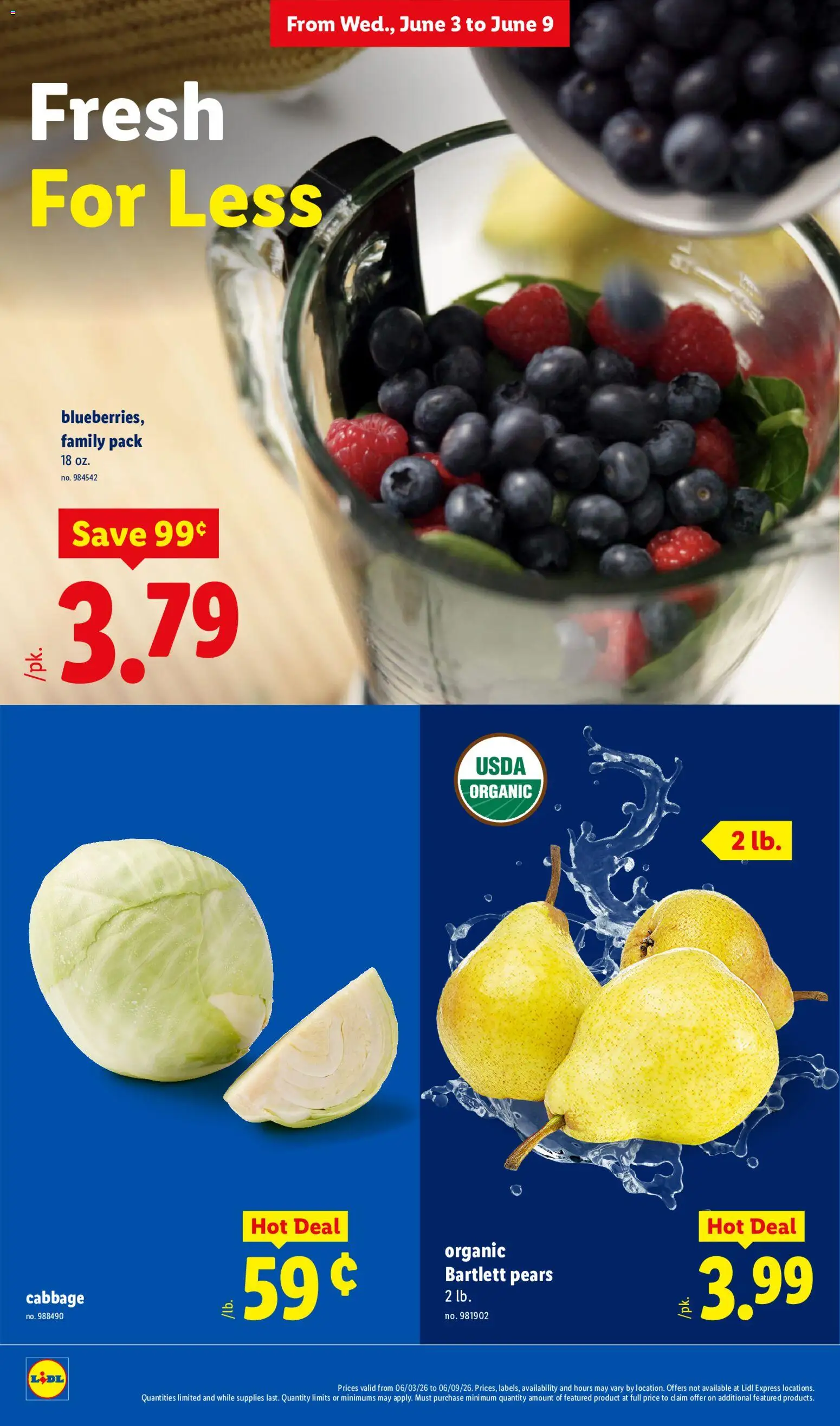 Lidl Weekly Ad - valid from 03.06.2026 | Page: 4 | Products: Cabbage