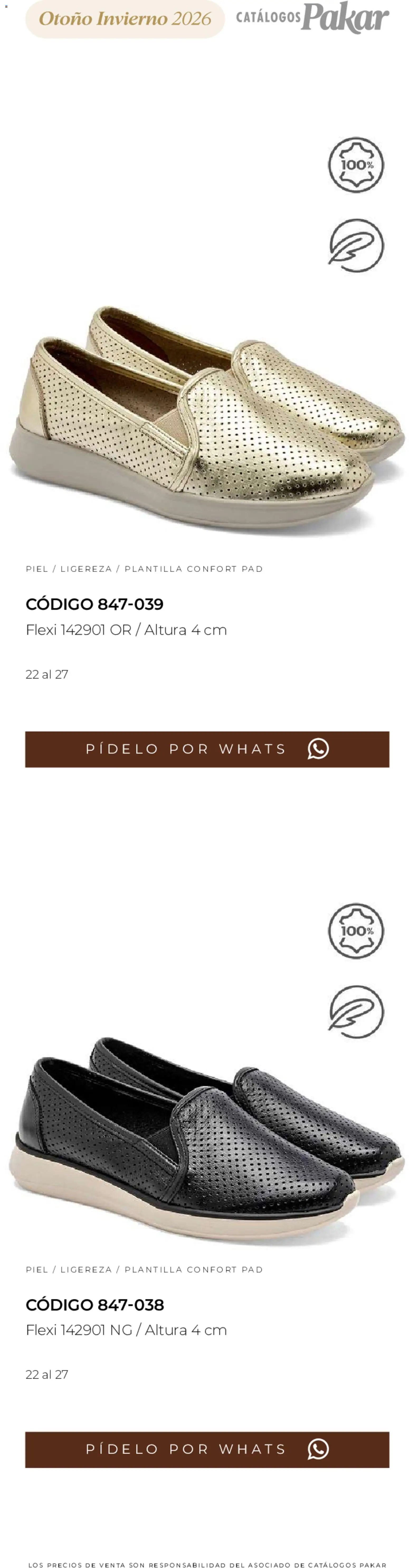 Nuevas ofertas de SC Pakar válidas en toda la República Mexicana desde el 31/07/2026. ¡Encuentra las mejores ofertas en SC Pakar catálogo Flexi! | Página: 110