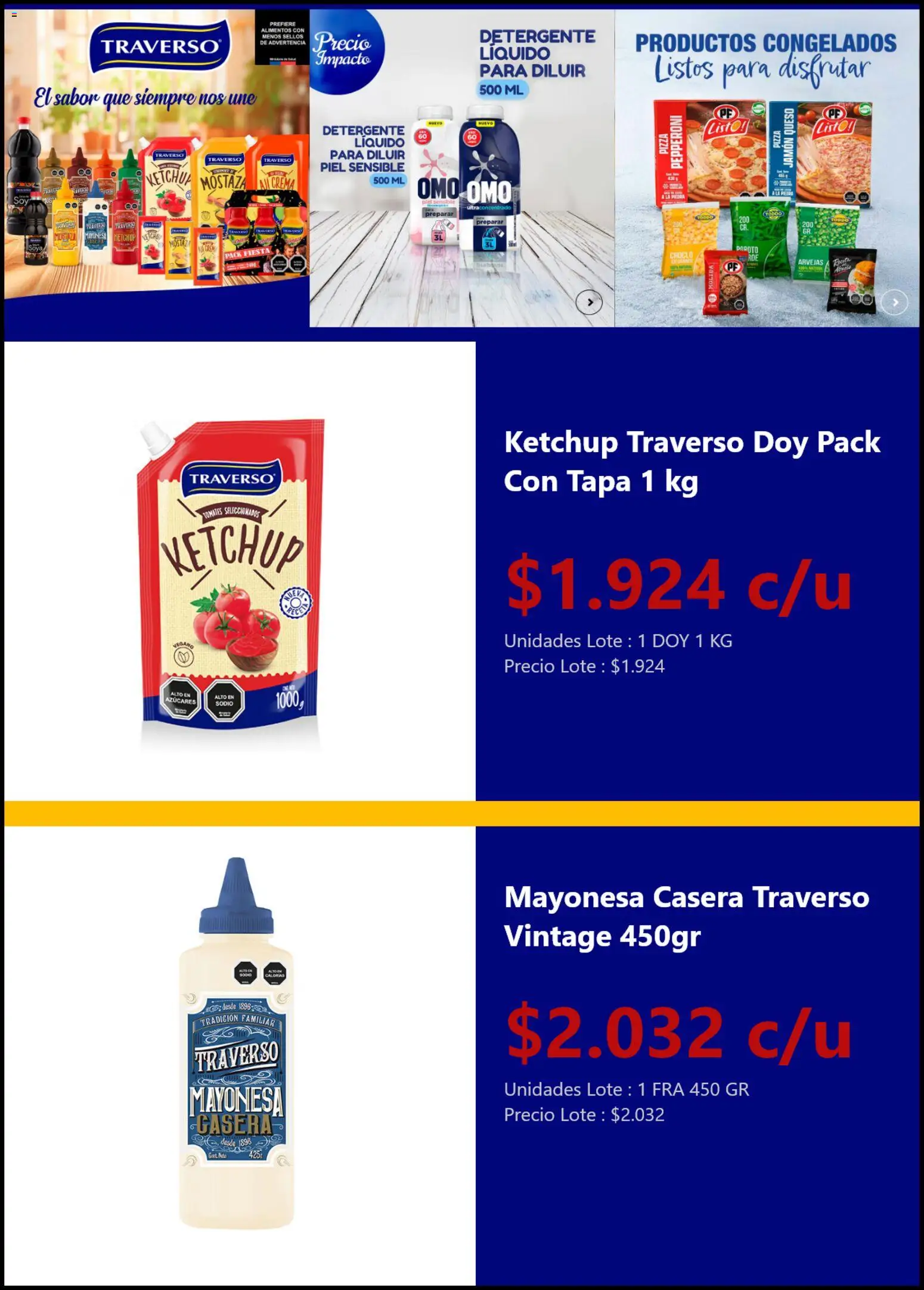 La Oferta ofertas  │ válido desde el 31.03.2026 | Página: 2 | Productos: Choclo, Tomates, Ketchup, Mostaza