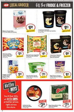 Preview of IGA Local Grocer NSW - valid from 20.05.2026 | Page: 7 | Products: Cheese, Chicken, Chips, Freezer
