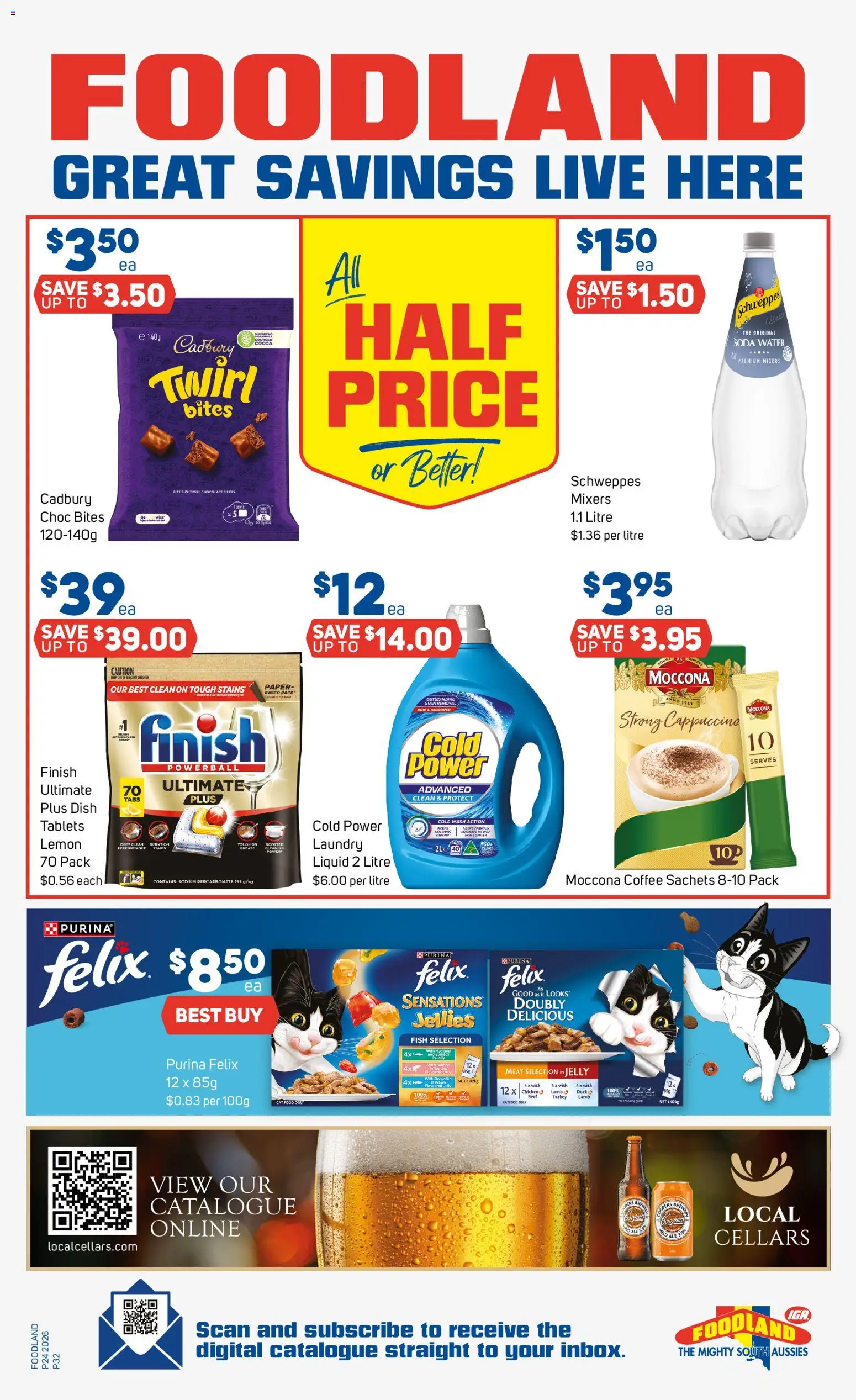 Foodland catalogue - valid from 10.06.2026 | Page: 32 | Products: Duck, Spinach, Lemon, Moccona