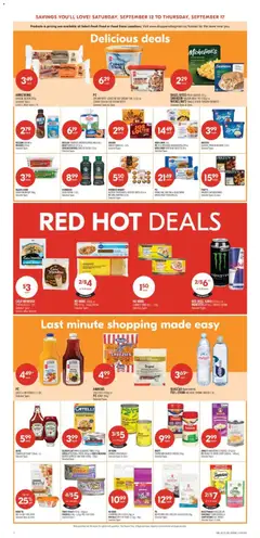 Preview of Shoppers weekly flyer / circulaire from shop Shoppers valid from Sep 12, 2026 | Page: 6