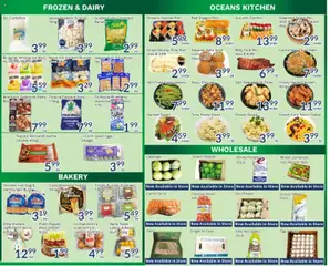 Preview of Oceans weekly flyer / circulaire from shop Oceans valid from 12.06.2026 | Page: 4 | Products: Rice, Fish, Chicken wings, Chicken