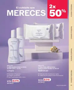 Vista previa de JAFRA catálogo, nuevo folleto de la tienda, válido en México a partir del 01/10/2026 | Página: 57 | Productos: Limpiador, Fragancia