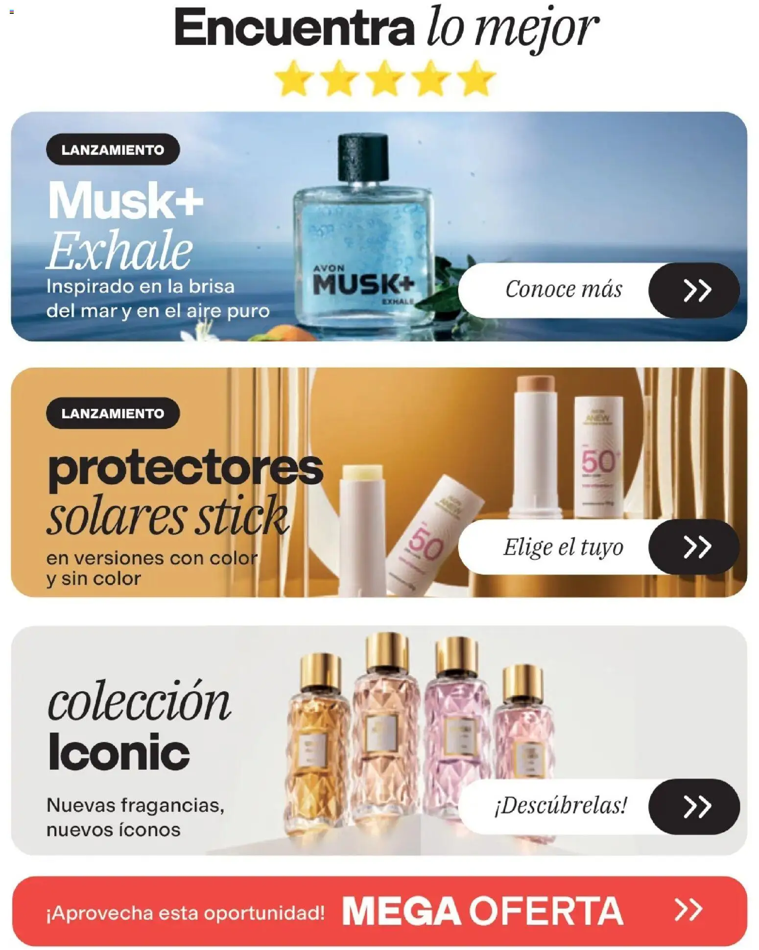 Catálogo Avon válido desde 29/08/2026 | Página: 3 | Productos: Protectores