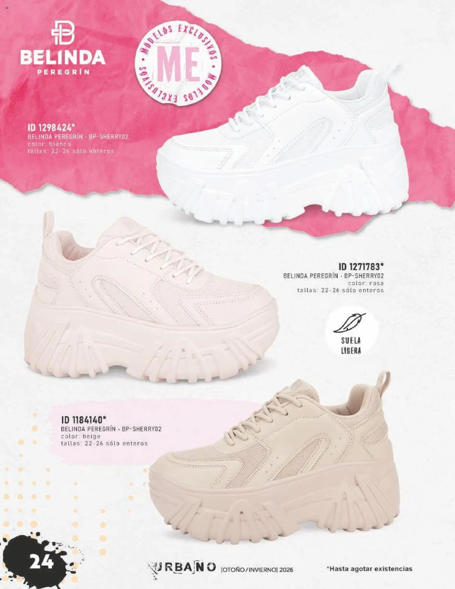 Nuevas ofertas de Price Shoes válidas en toda la República Mexicana desde el 31/07/2026. ¡Encuentra las mejores ofertas en Price Shoes catálogo Urbano! | Página: 24