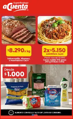 Super Bodega aCuenta Ofertas válido desde el 02.08.2026