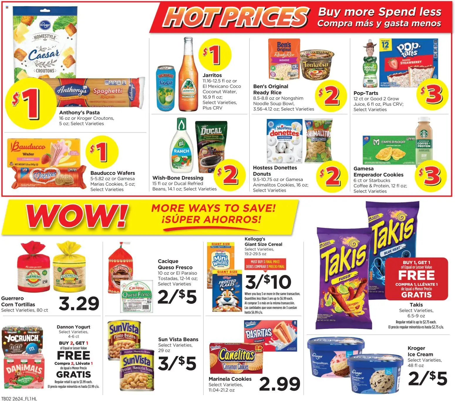 Food 4 Less Weekly Ad - valid from 07/15/2026 | Page: 4 | Products: Coffee, Cookies, Flakes, Weight