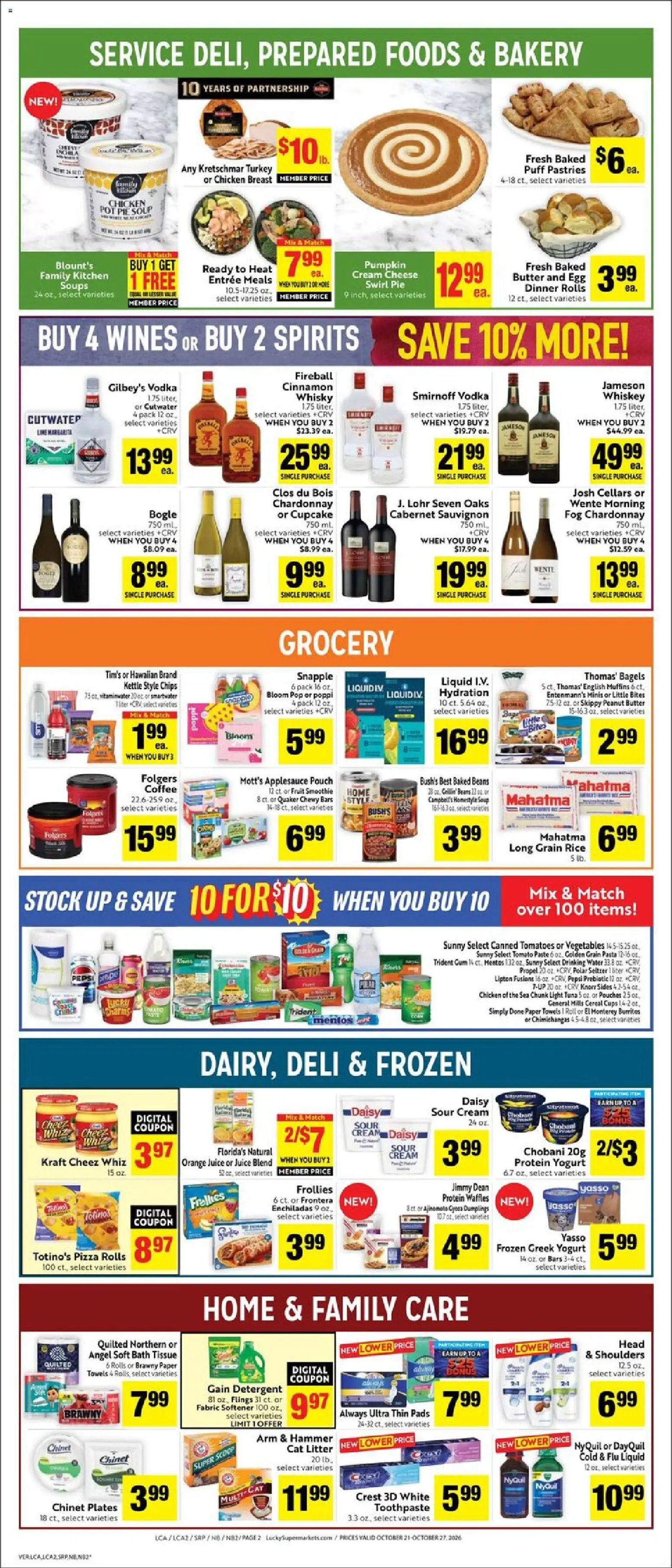 Lucky Supermarkets Weekly Ad - Page 2 of 4