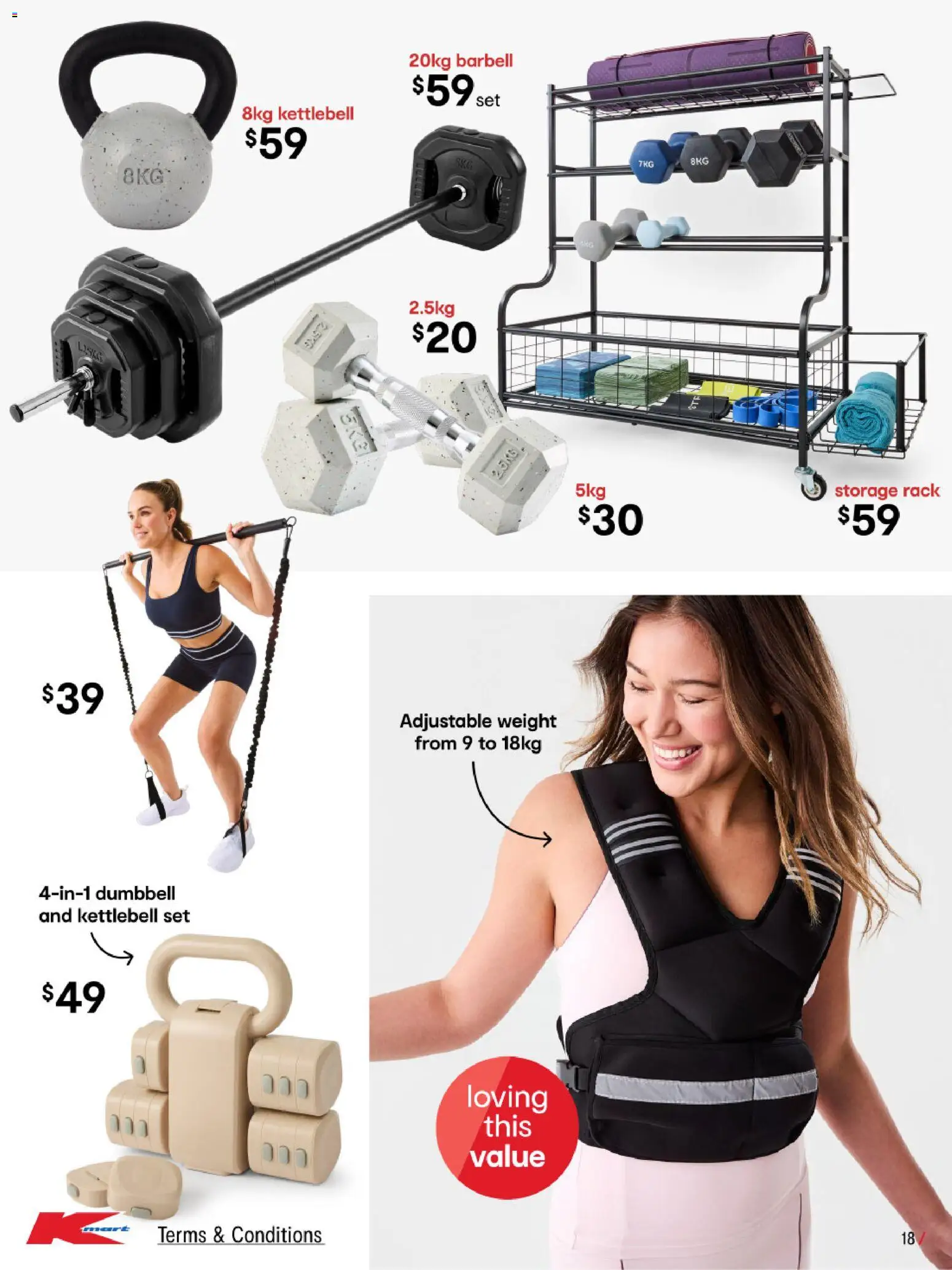 Kmart catalogue - valid from 27/08/2026 | Page: 18 | Products: Weight